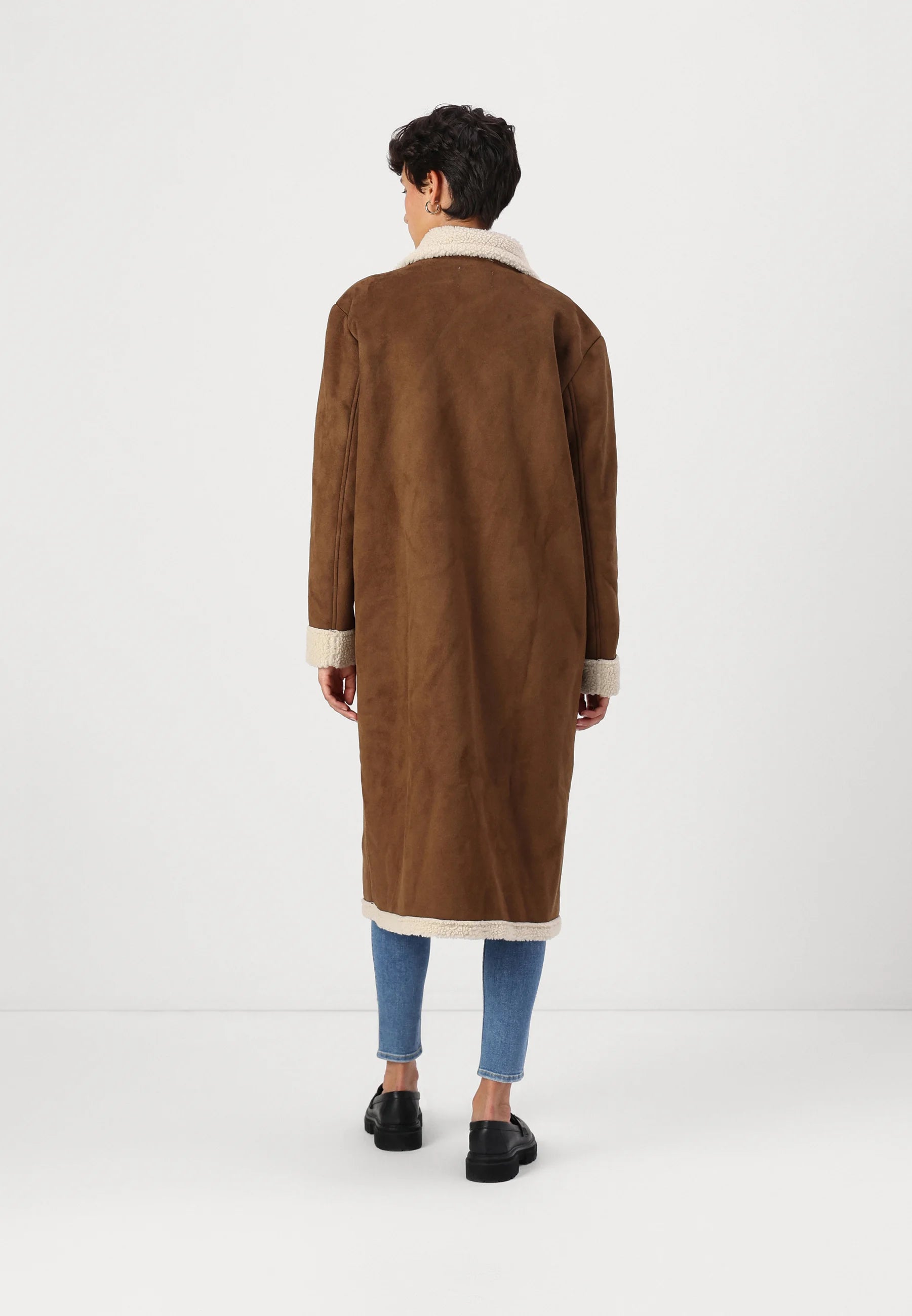 NOISY MAY DILA LS LONG SHEARLING JACKET