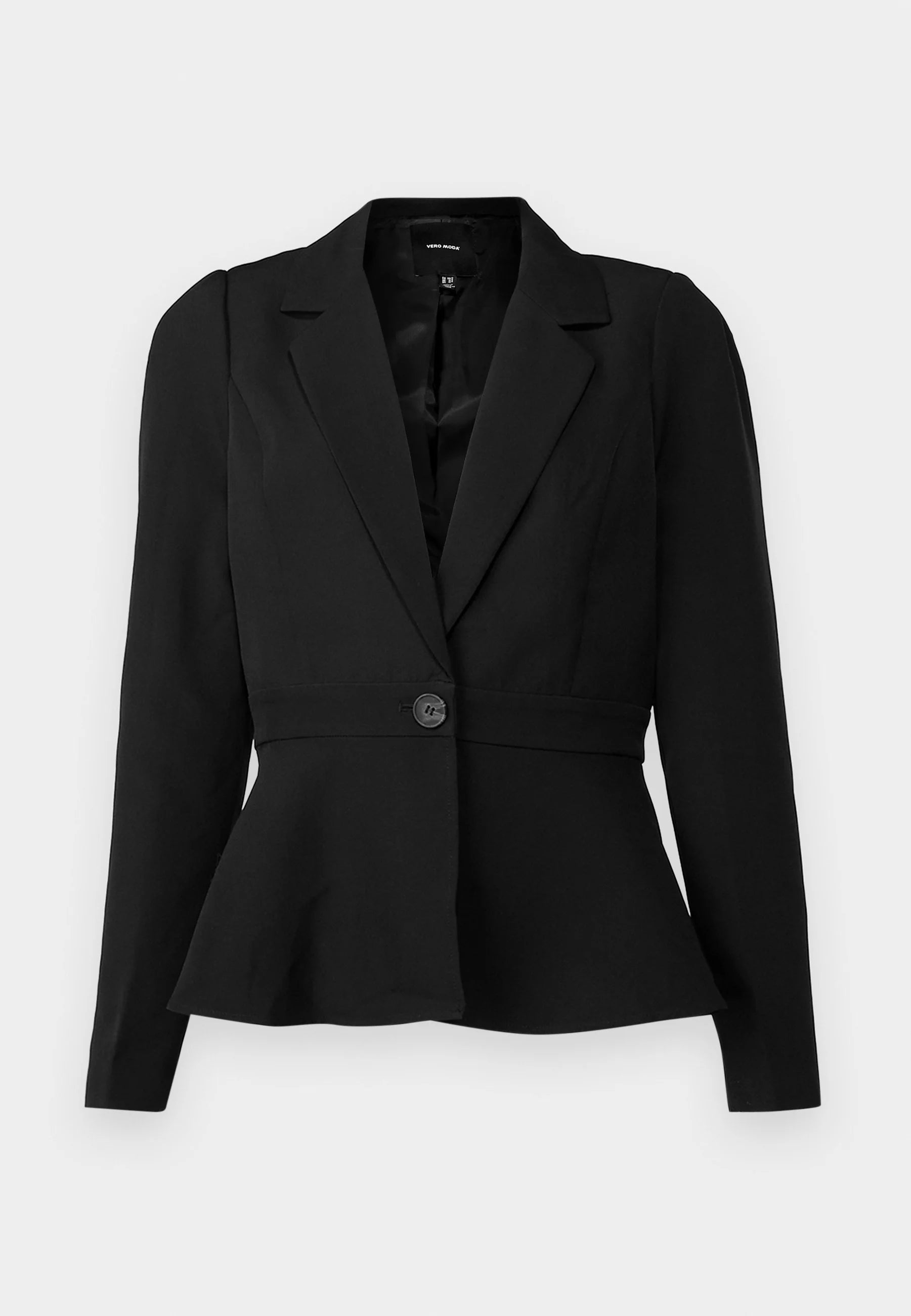 VERO MODA TAHINA LS FITTED PEPLUM BLAZER