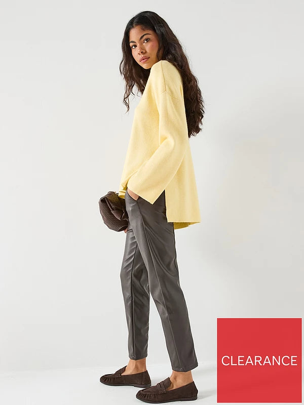 ONLY KATIA LS RIB V-NECK