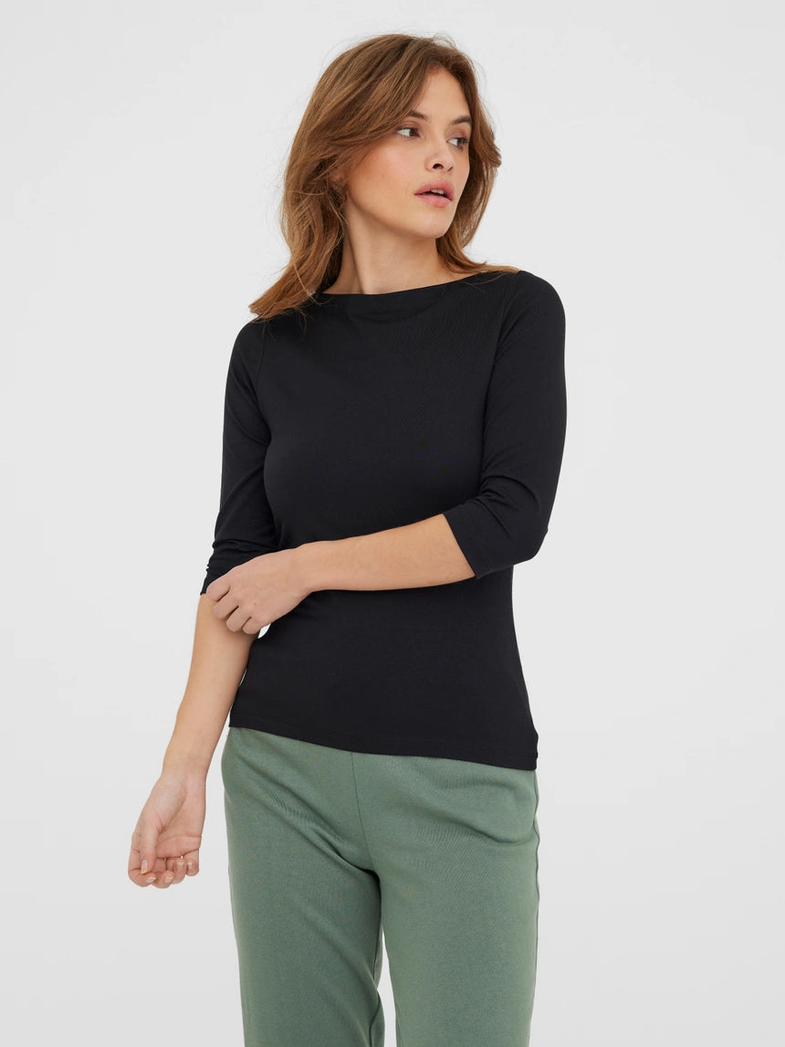 VERO MODA PANDA MODAL 3/4 TOP