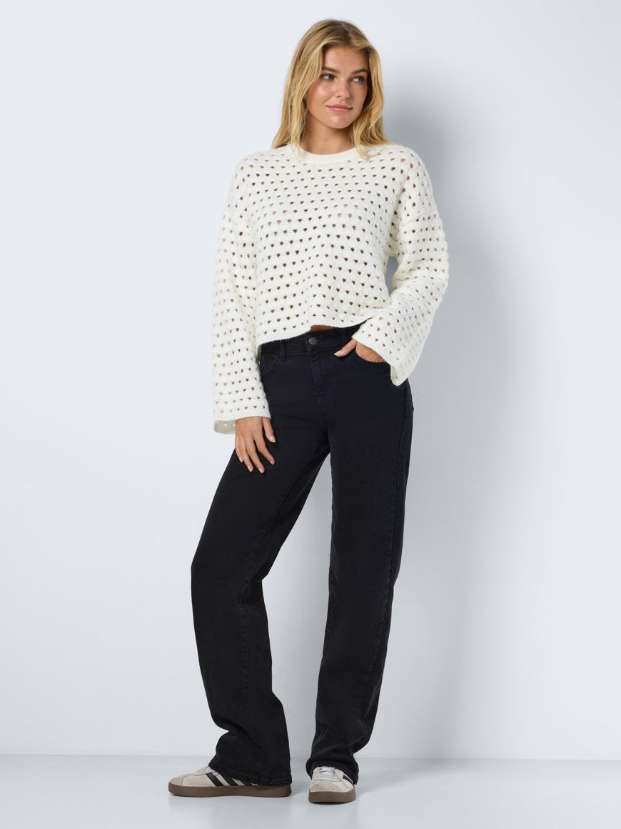 NOISY MAY BRANDY LS ONECK KNIT