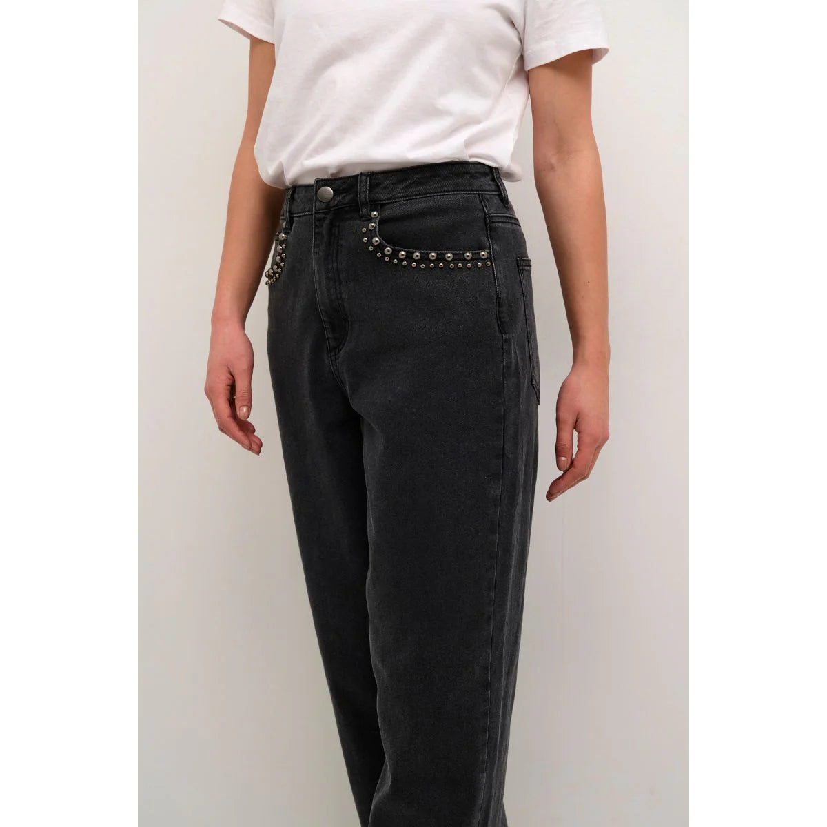 KAFFE LOUISA HW WIDE JEANS