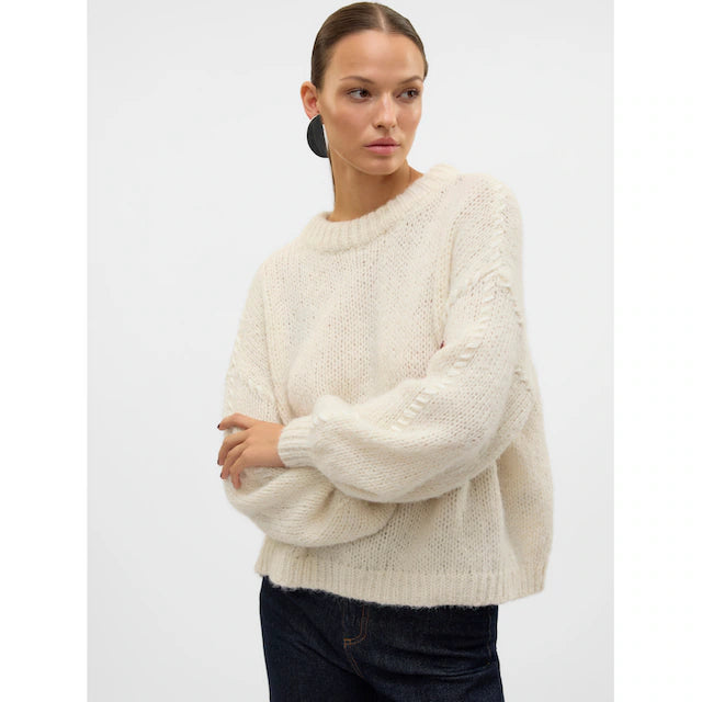 VERO MODA FENG LS O-NECK PULLOVER