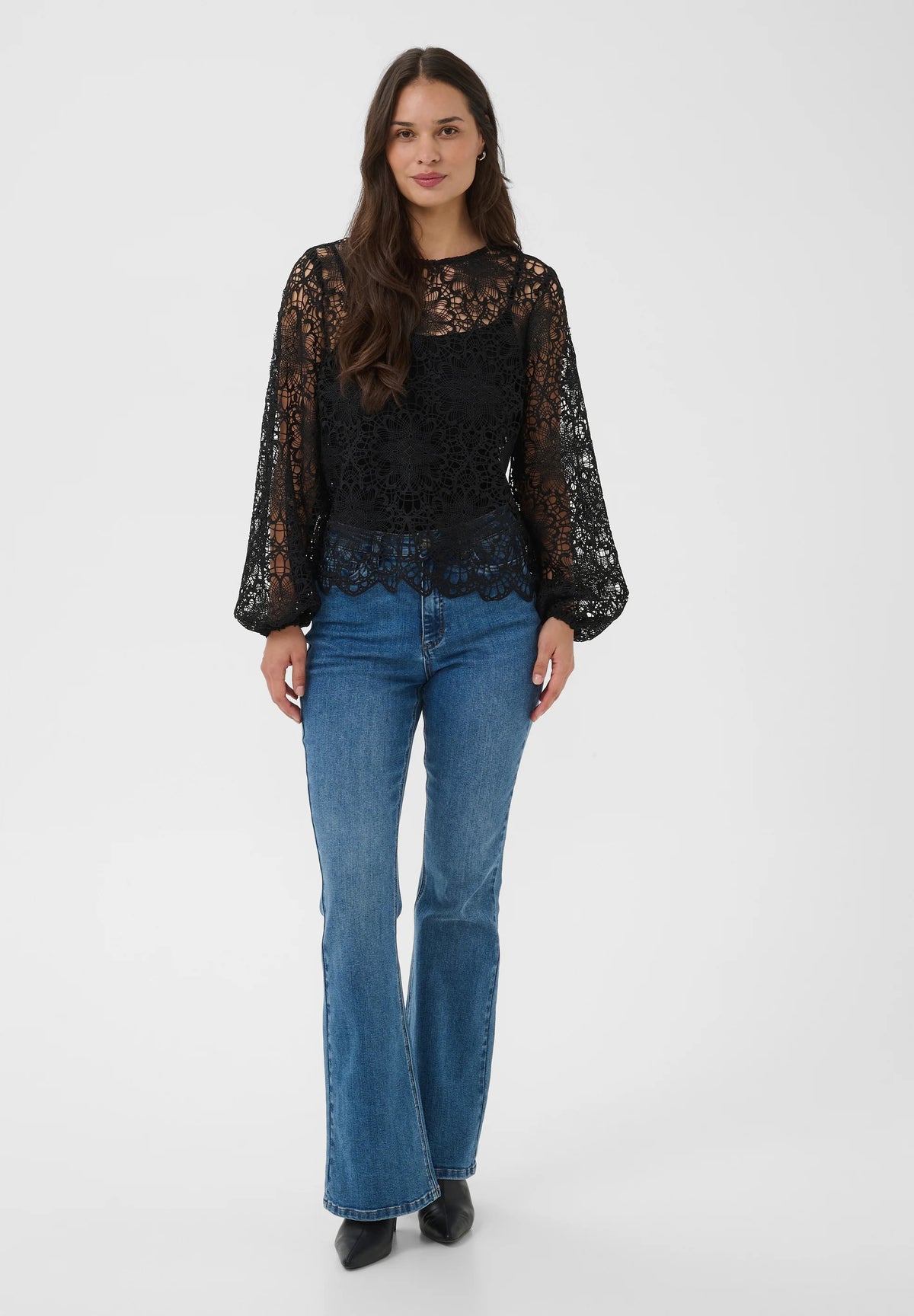 KAFFE GORI BLOUSE