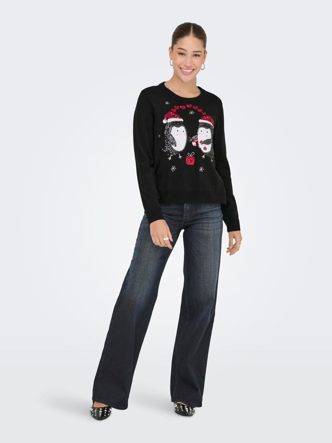 ONLY XMAS SHINE LS ONECK KNT