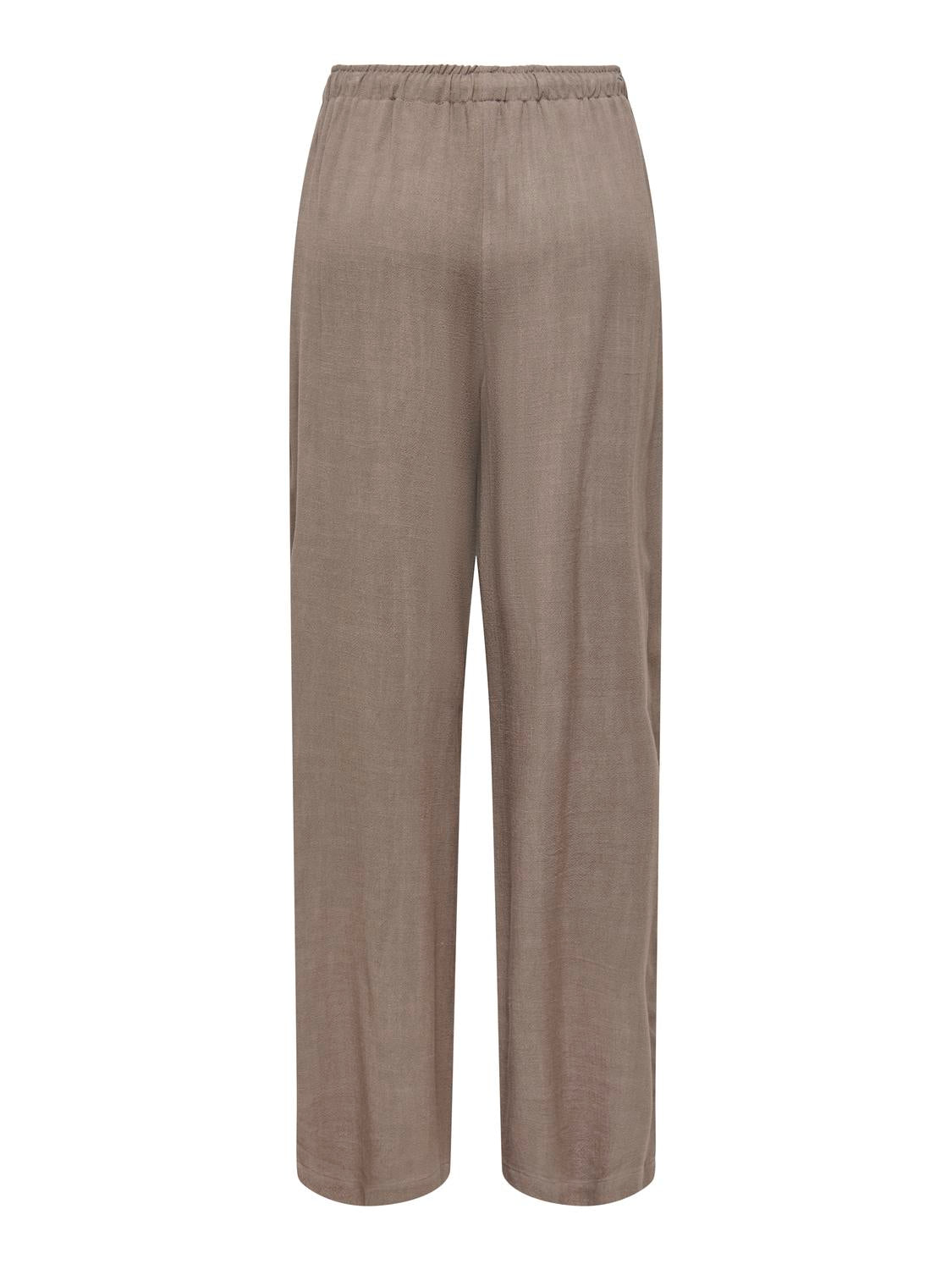 ONLY SIESTA MW PULL-UP LINEN BL PNT