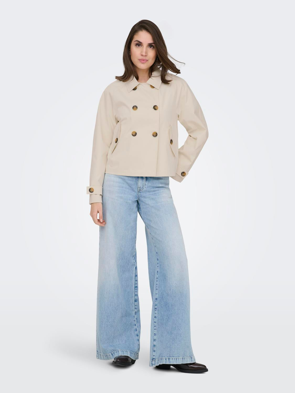 ONLY APRIL LIFE SHORT TRENCHCOAT