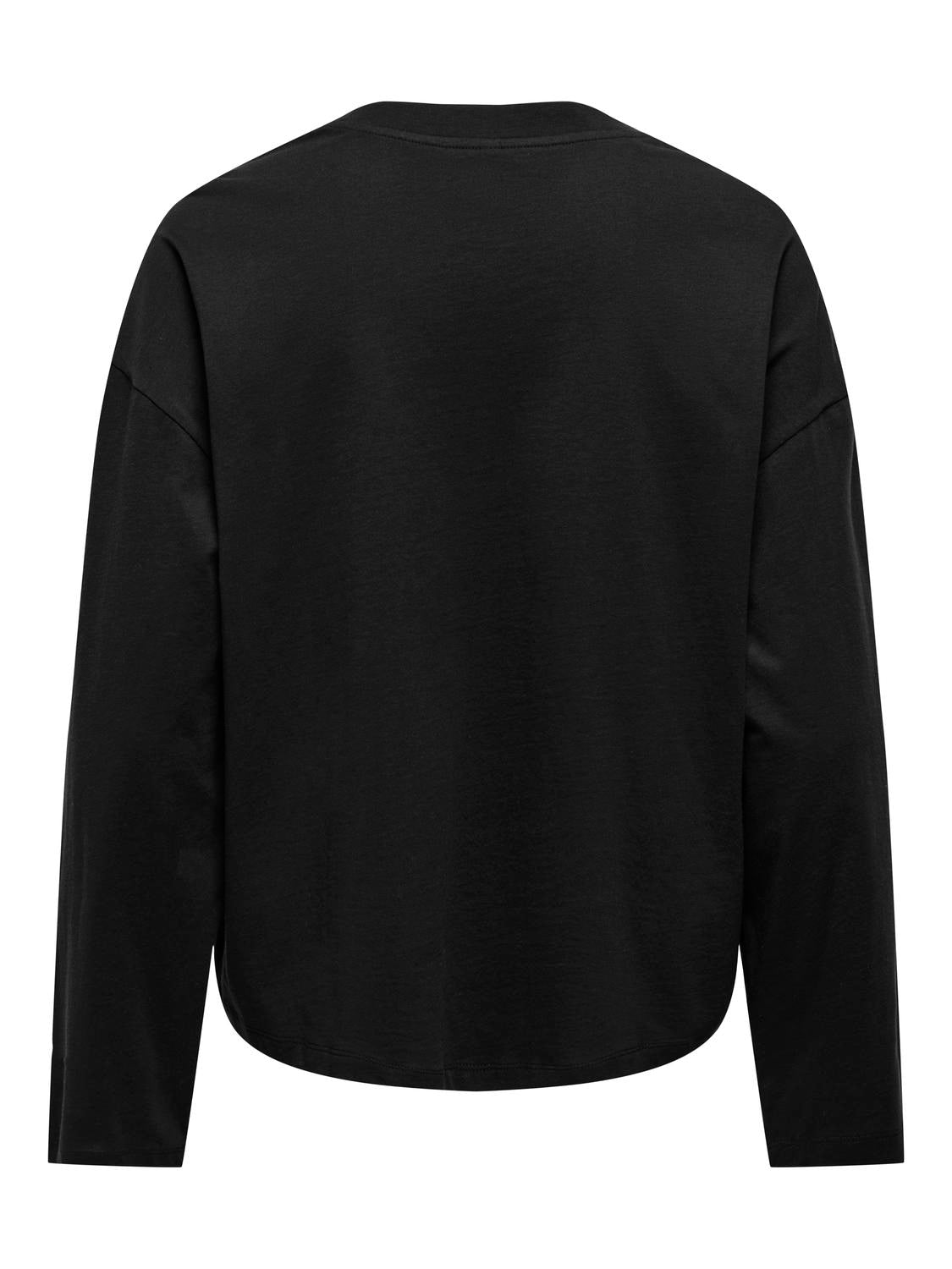 ONLY HAPPY L/S O-NECK TEE