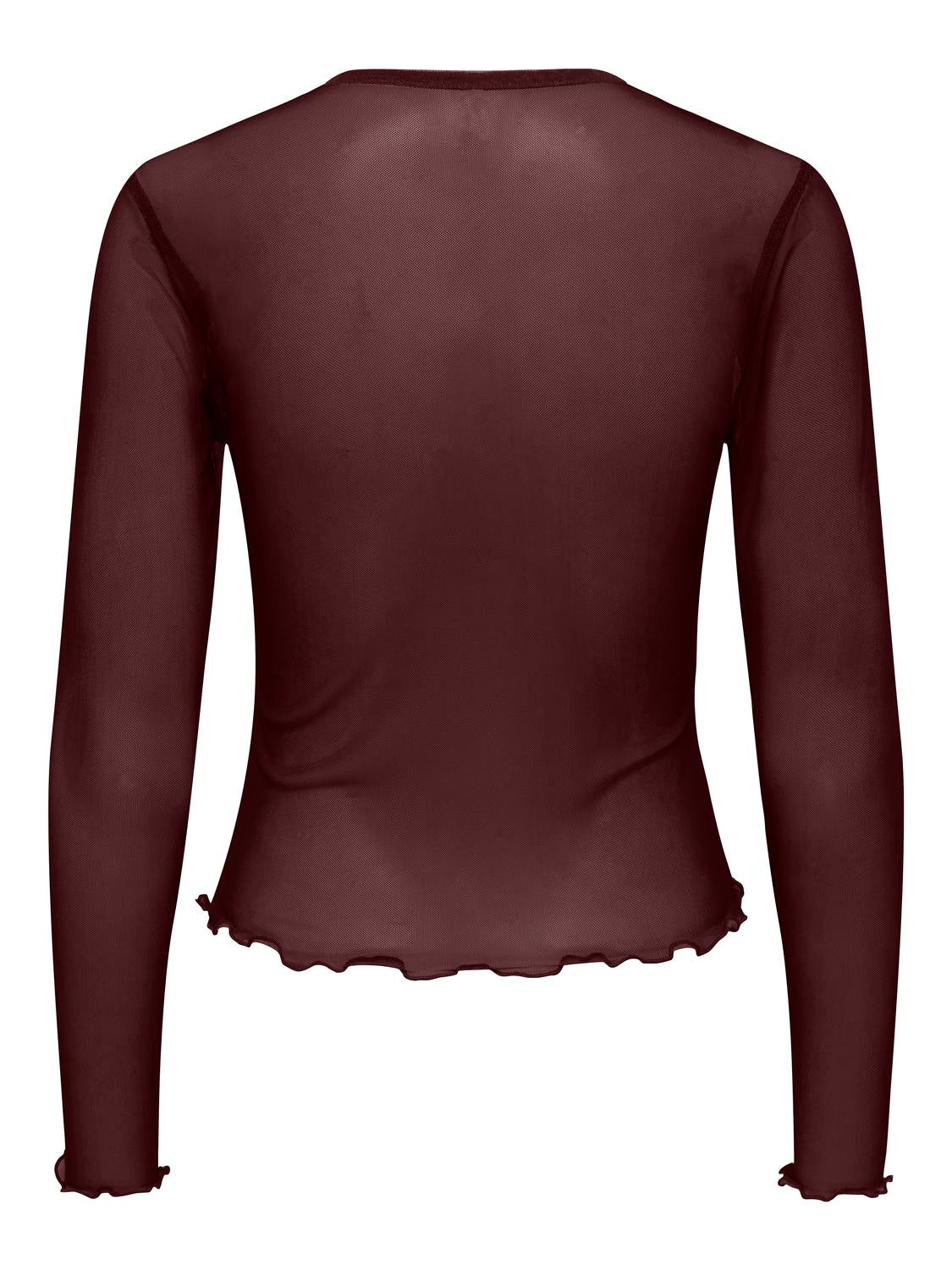 ONLY NOX L/S O-NECK TOP BOX JRS
