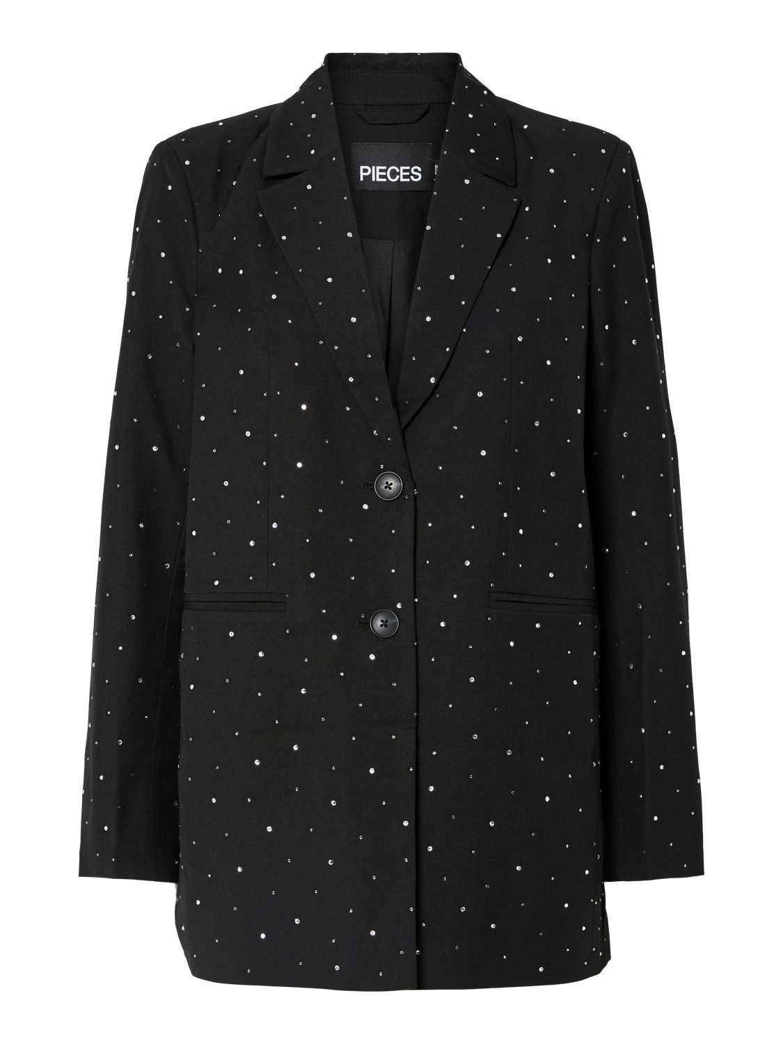 PIECES MICHELLE RHINESTONE BLAZER