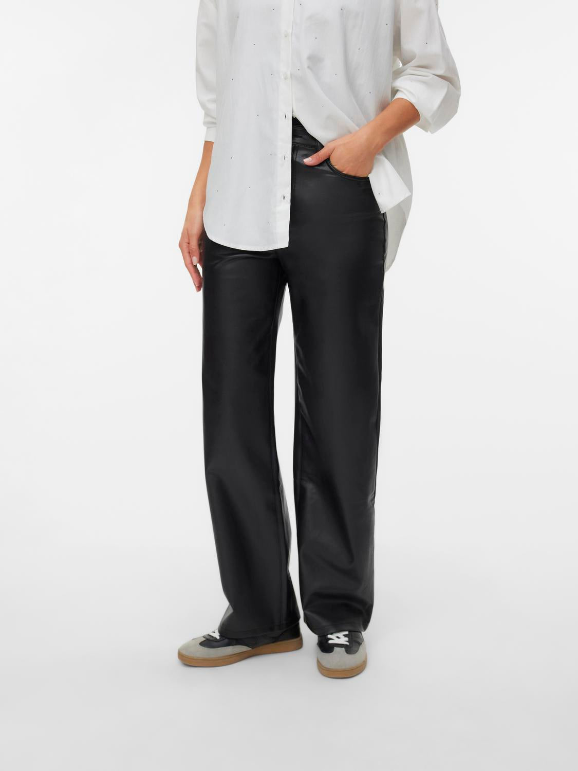 VERO MODA TESSA HR WIDE PANTS
