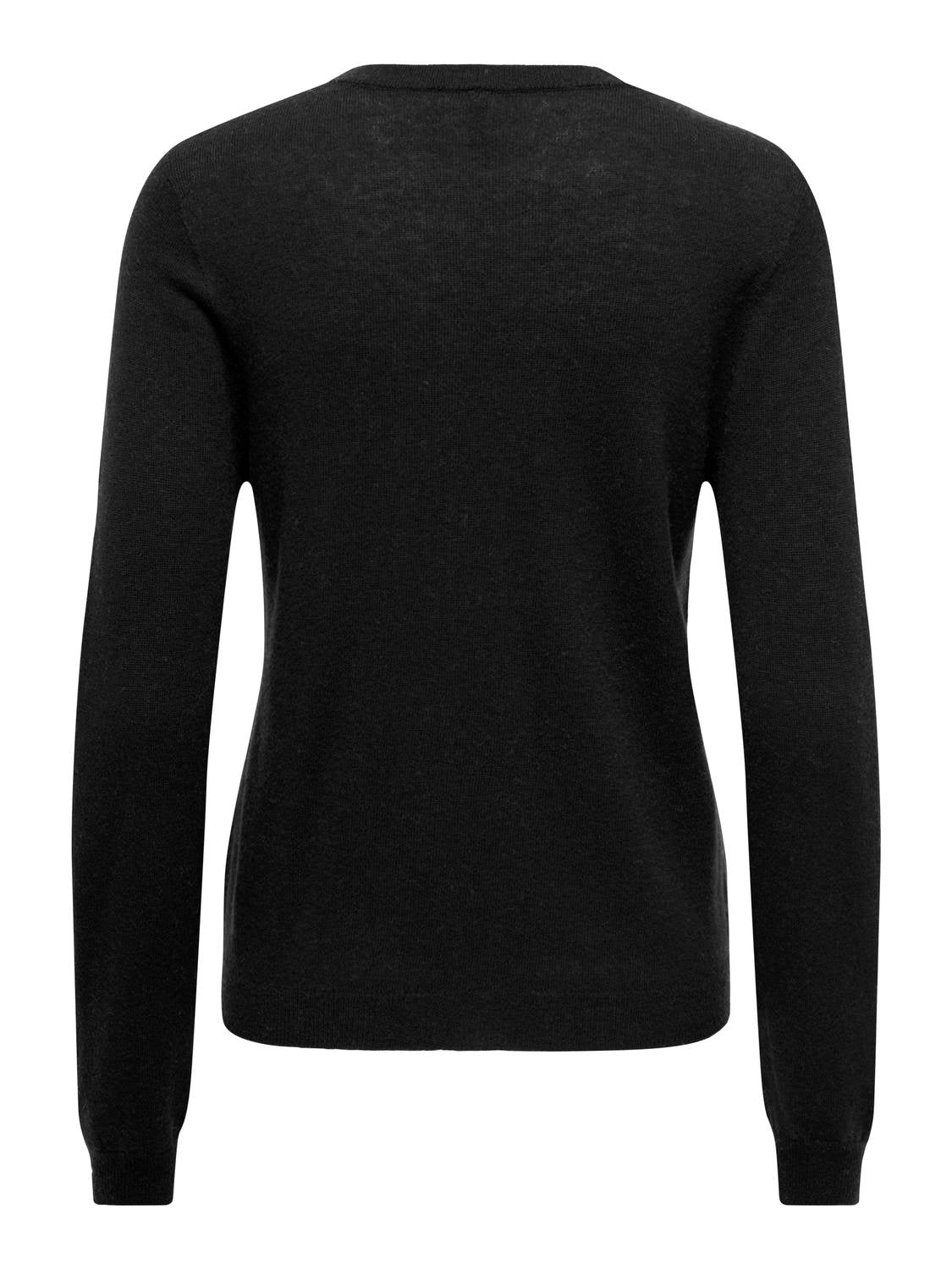 ONLY HOPE LS WOOL O-NECK KNT