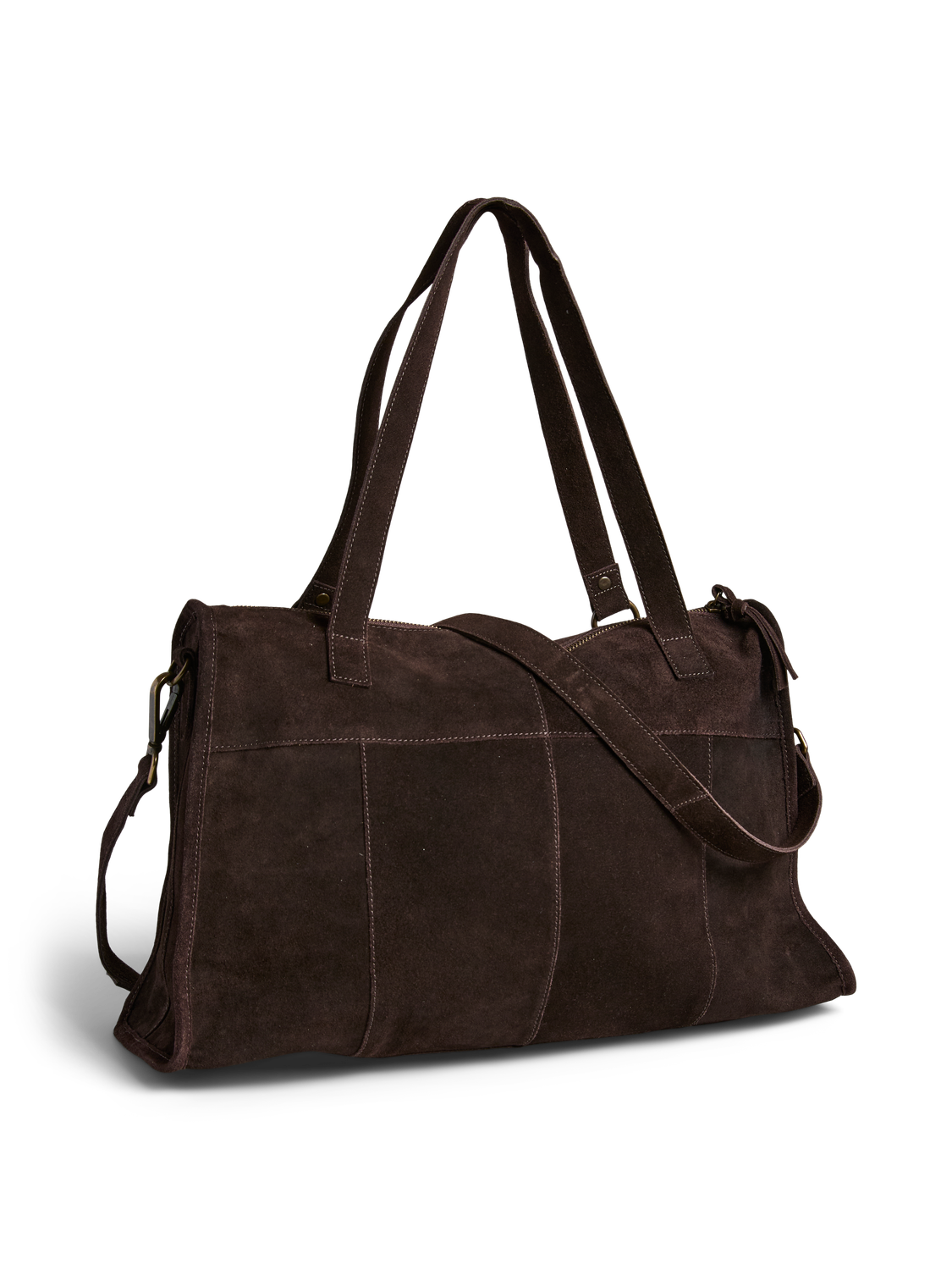 PIECES LULA SUEDE SHOPPER