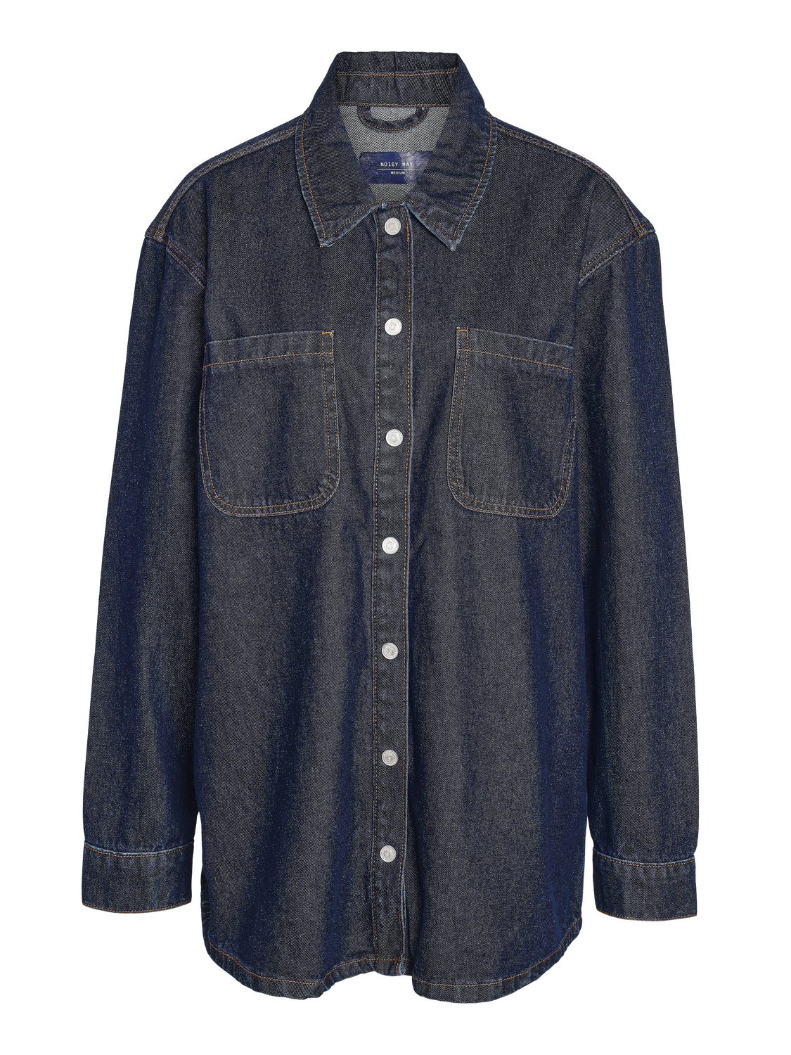 NOISY MAY ALVA L/S DENIM SHACKET AZ386DB NOOS