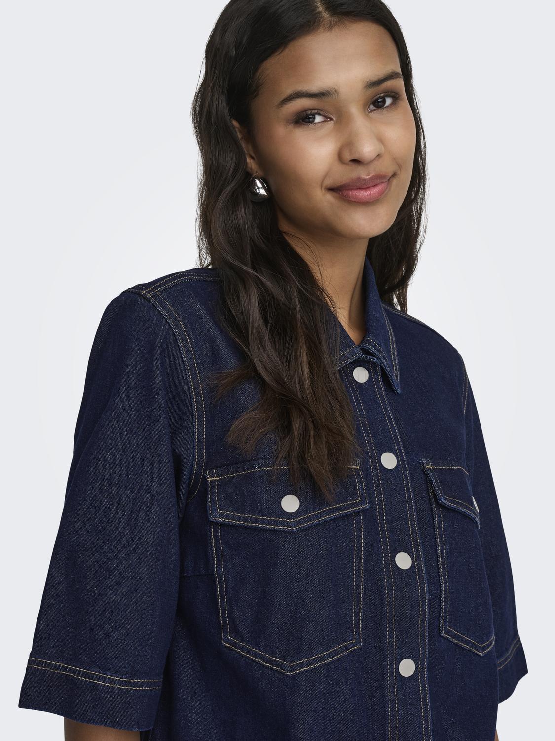 ONLY BELLE S/S SHIRT DNM