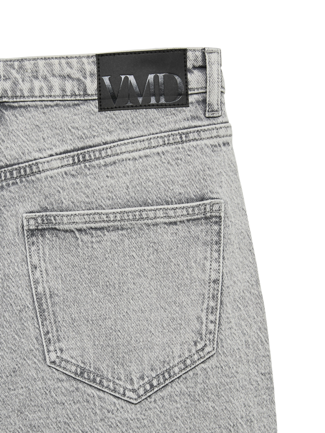 VERO MODA TESSA HR WIDE JEANS - LIGHT GREY DENIM