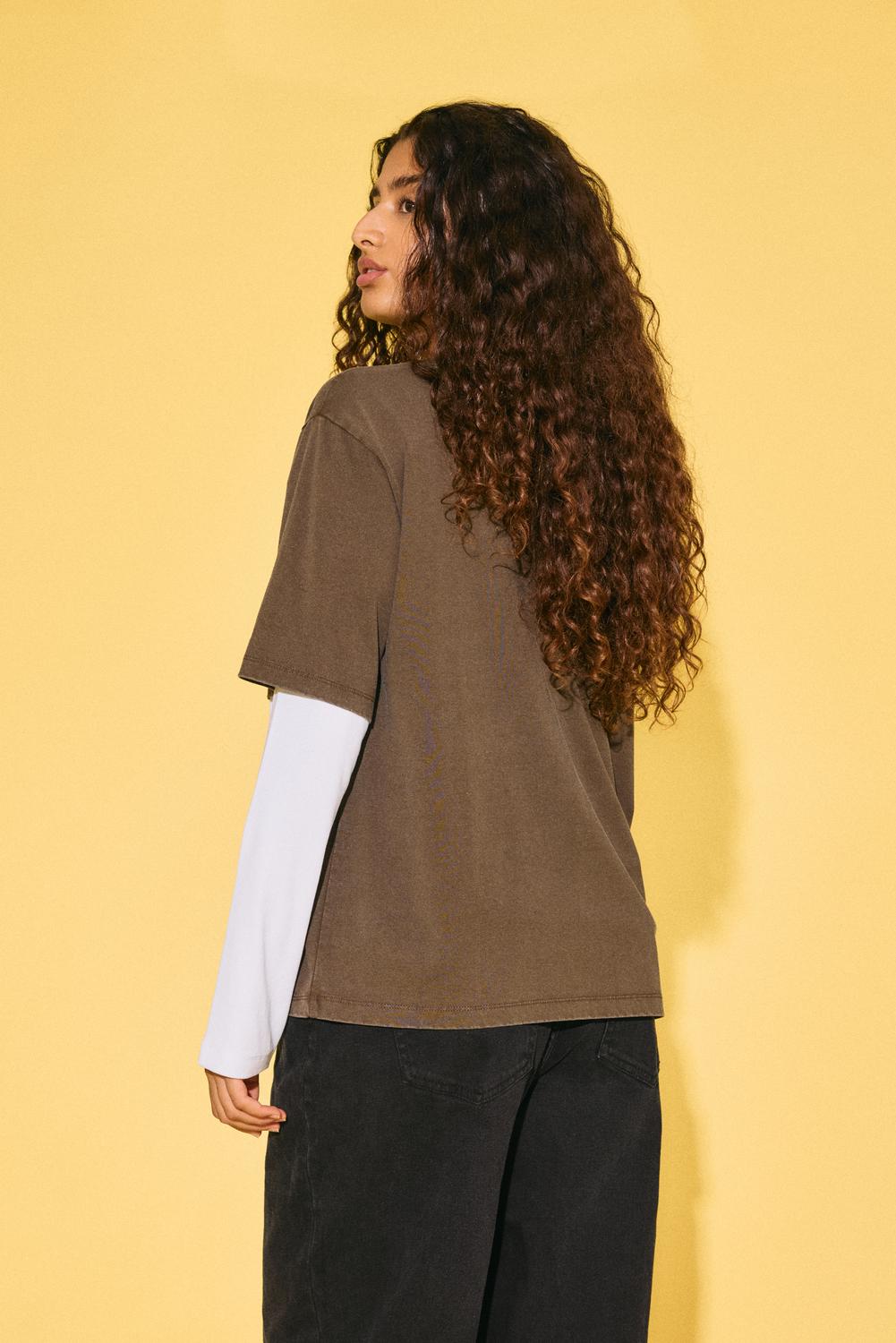 NOISY MAY KARLA S/S WASHED T-SHIRT