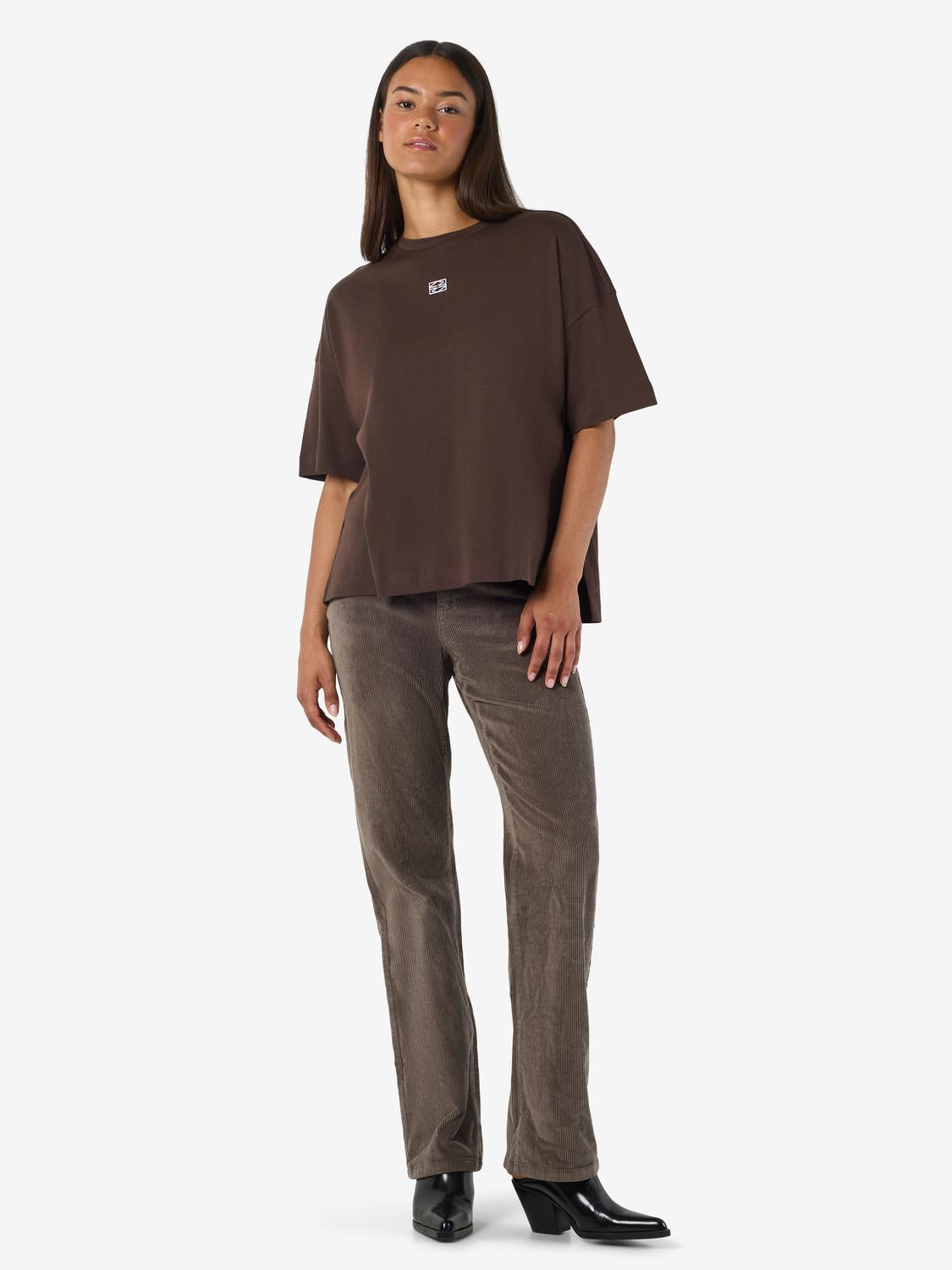 NOISY MAY KIM S/S SLIT T-SHRT