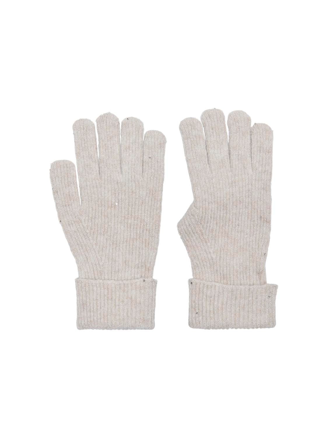 ONLY SOLA GLITTER KNIT GLOVES