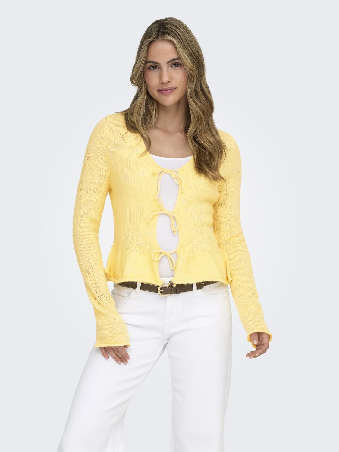 ONLY HELGA LIFE LS STRING CARDIGAN