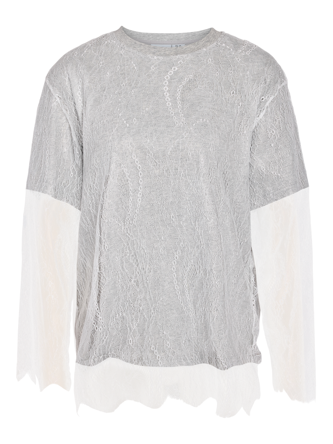 NOISY MAY BIANKA L/S DOUBLE LAYER LACE TEE