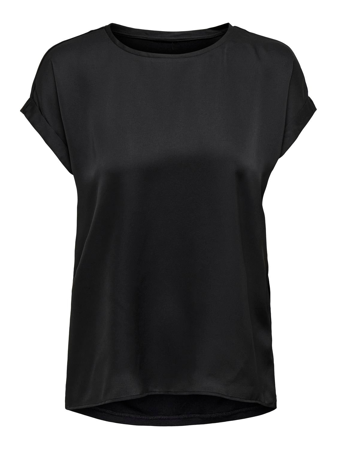 ONLY LIEKE S/S SATIN MIX TOP