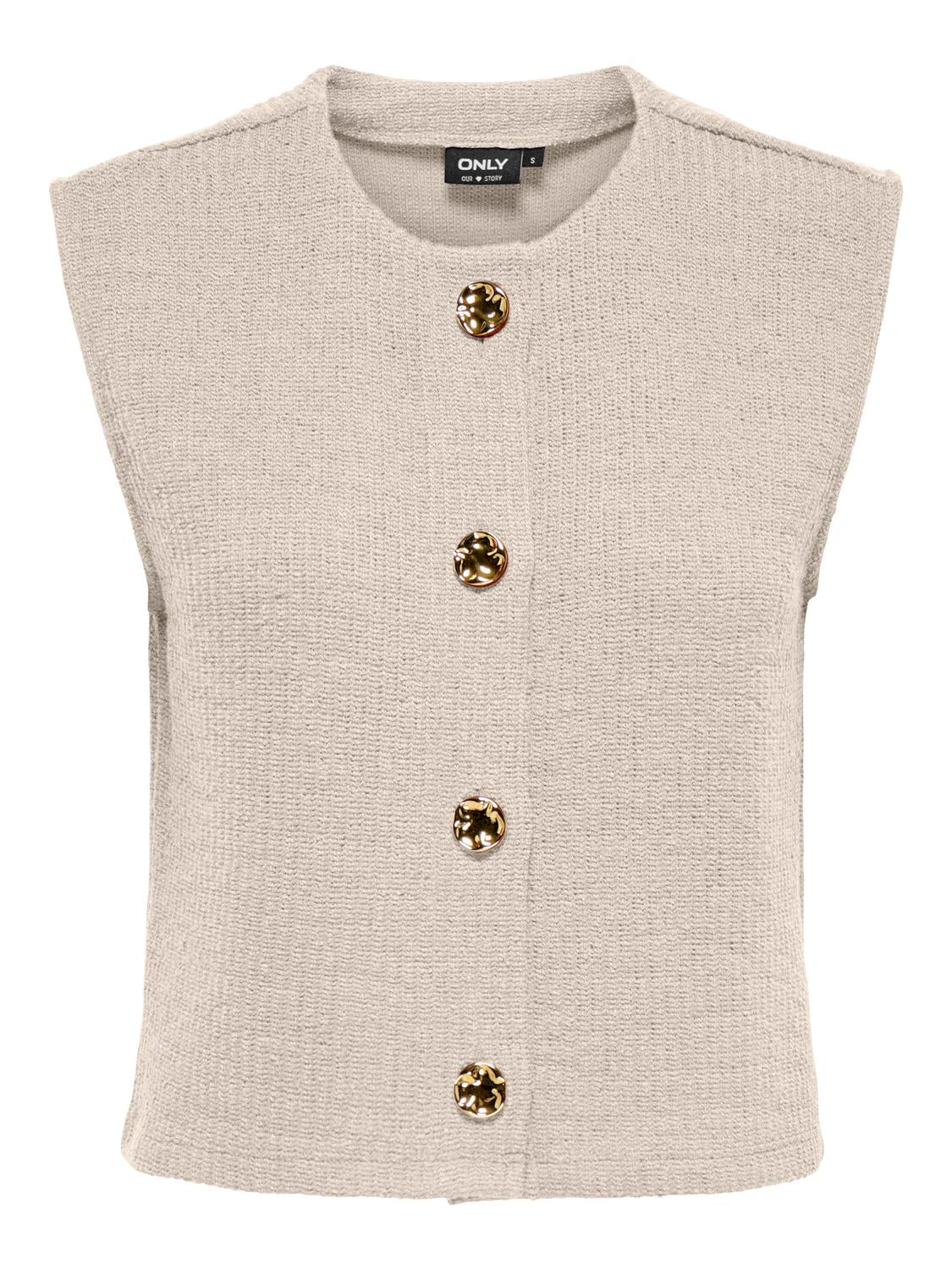 ONLY VICKI BUTTON VEST