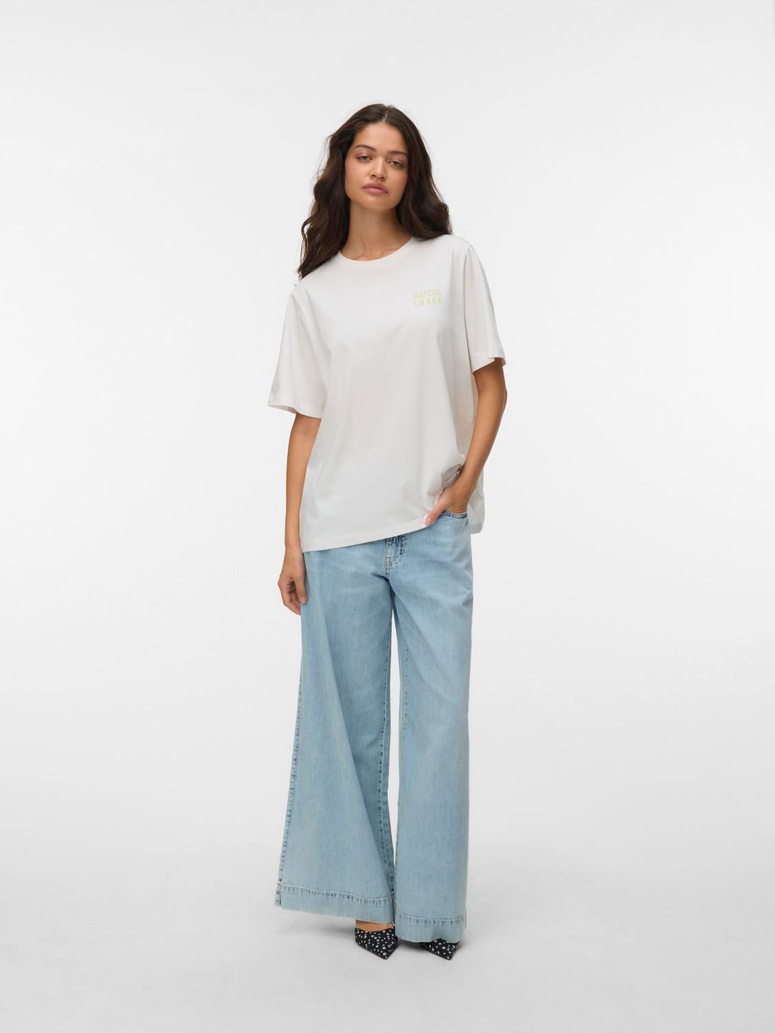 VERO MODA ZANDRA CATY SS TOP BOX