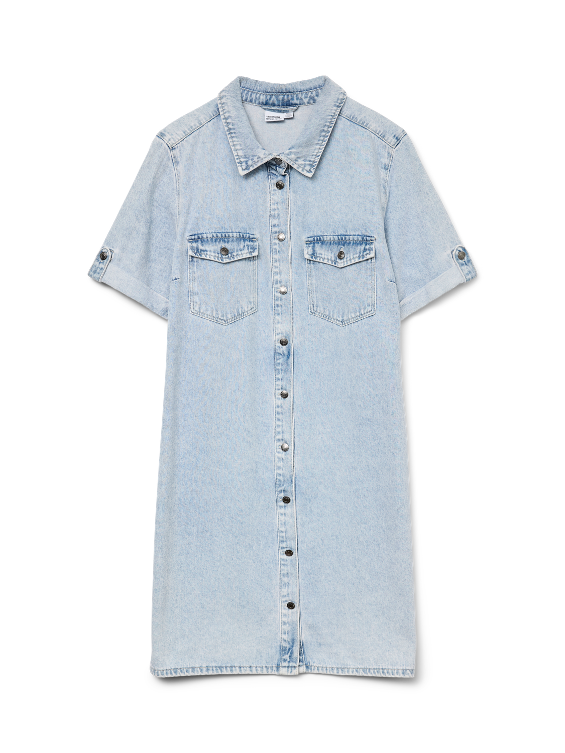 VERO MODA JENNIE SS SHORT DENIM DRESS