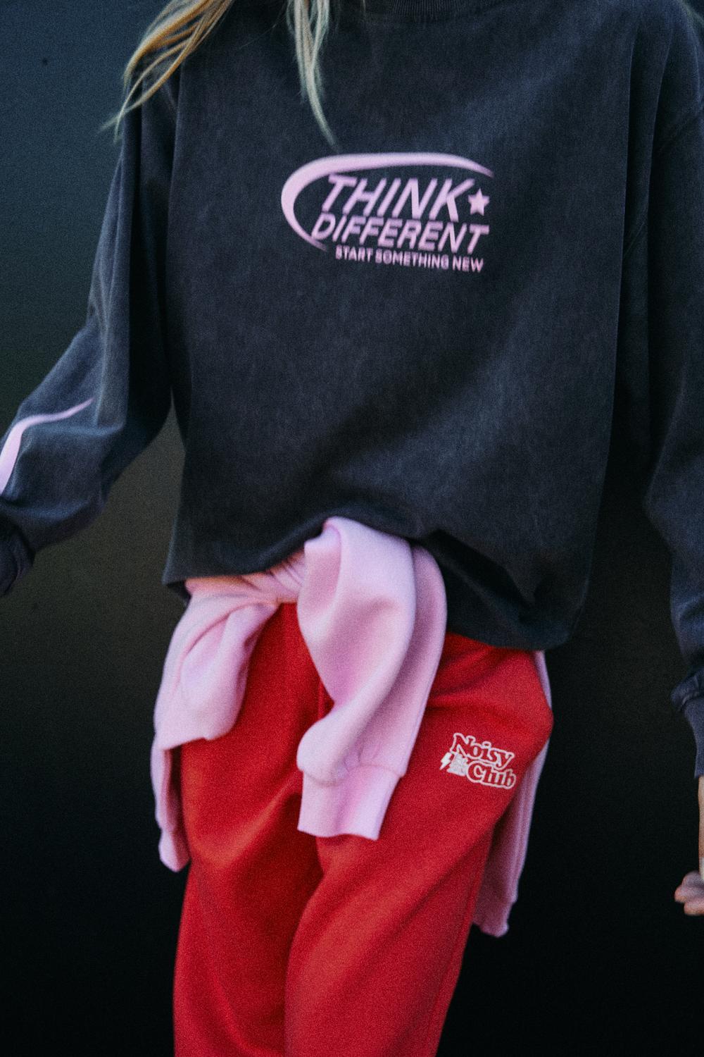 NOISY MAY POLLY L/S WASHED TOP