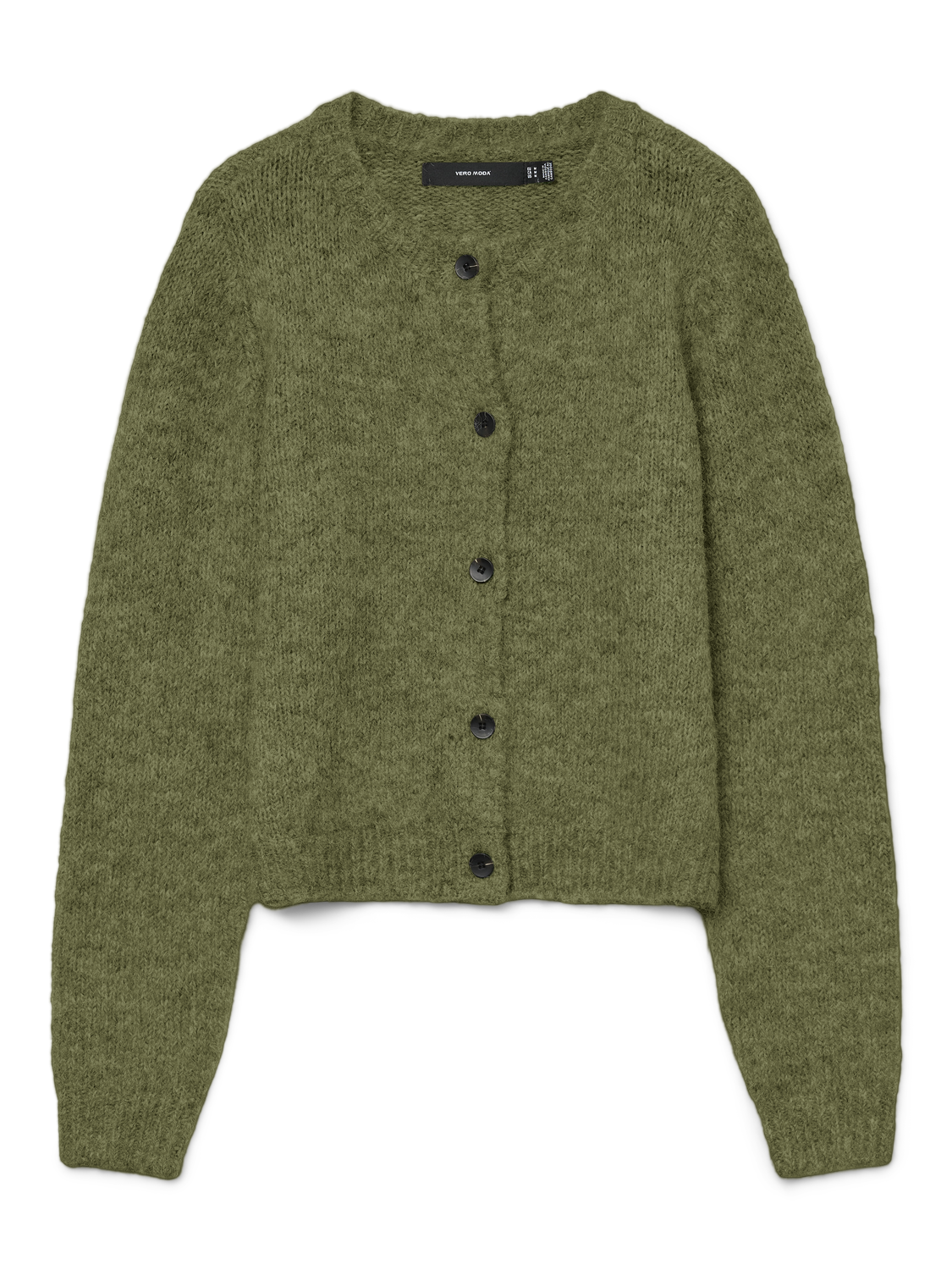 VERO MODA NOVAH LS O-NECK BUTTON CARDI GA NOOS