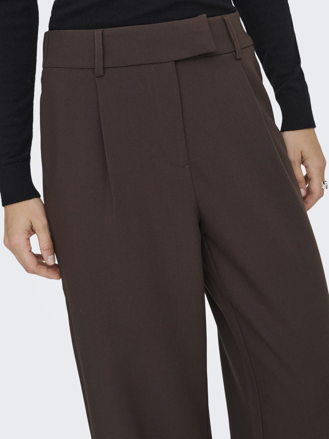 ONLY LINDA-RAVEN HW STR PANTS TLR
