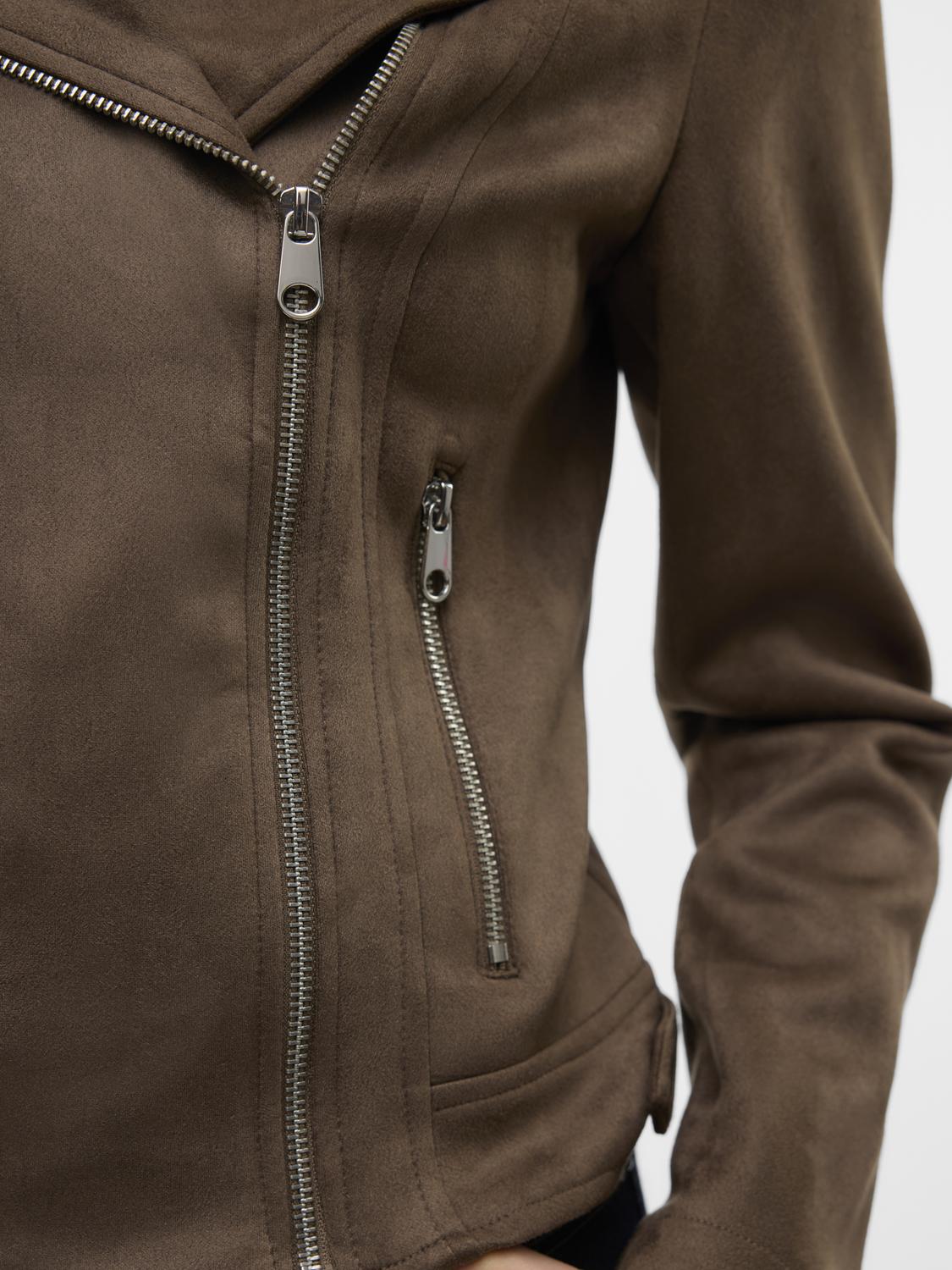 VERO MODA JOSE SHORT FAUX SUEDE JACKET