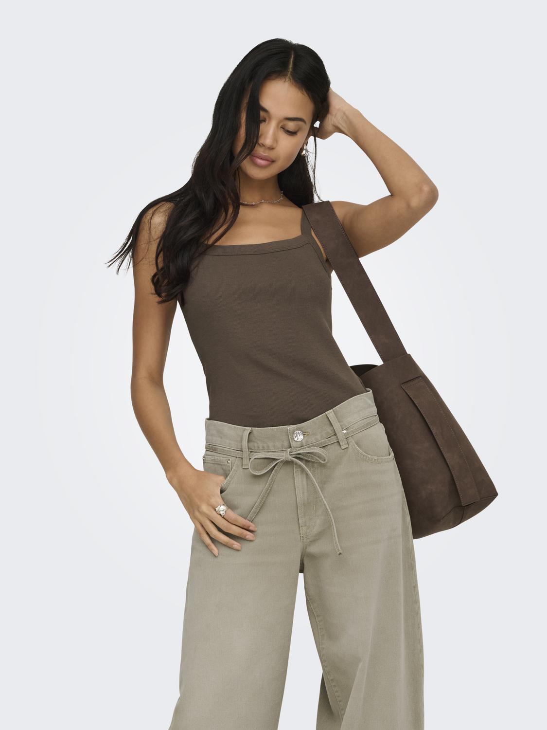 ONLY VIRA S/L RIB TOP