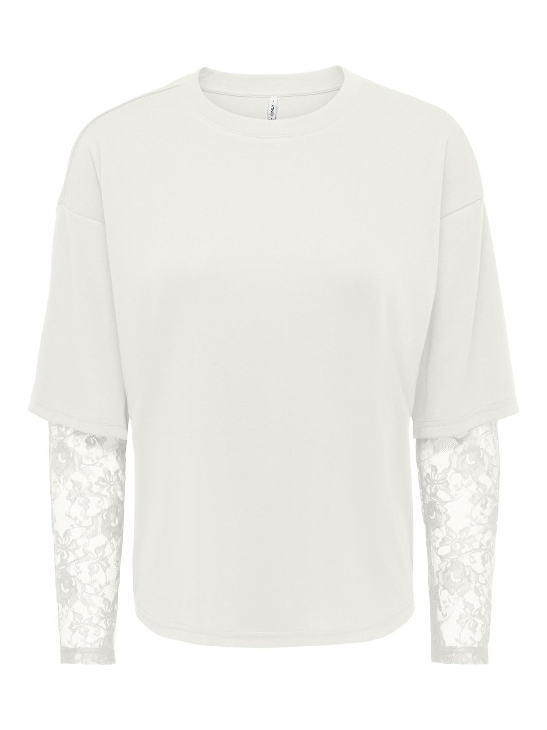 ONLY TAHLIA L/S LACE TOP