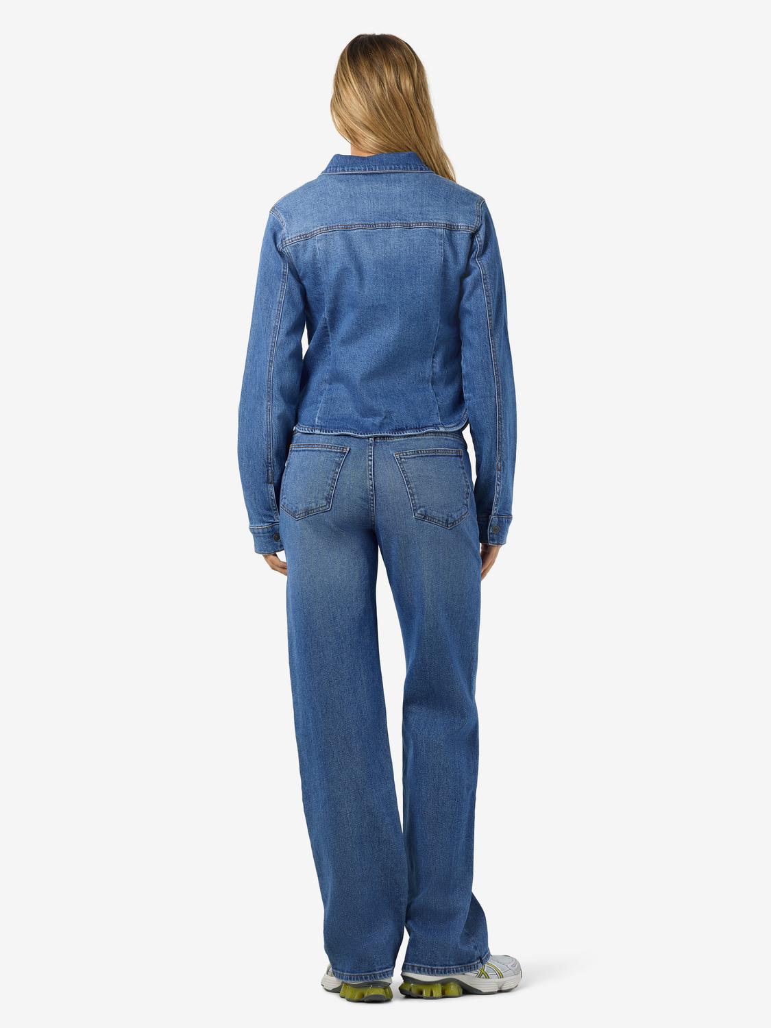 NOISY MAY GINA BERRY LS FIT SHIRT