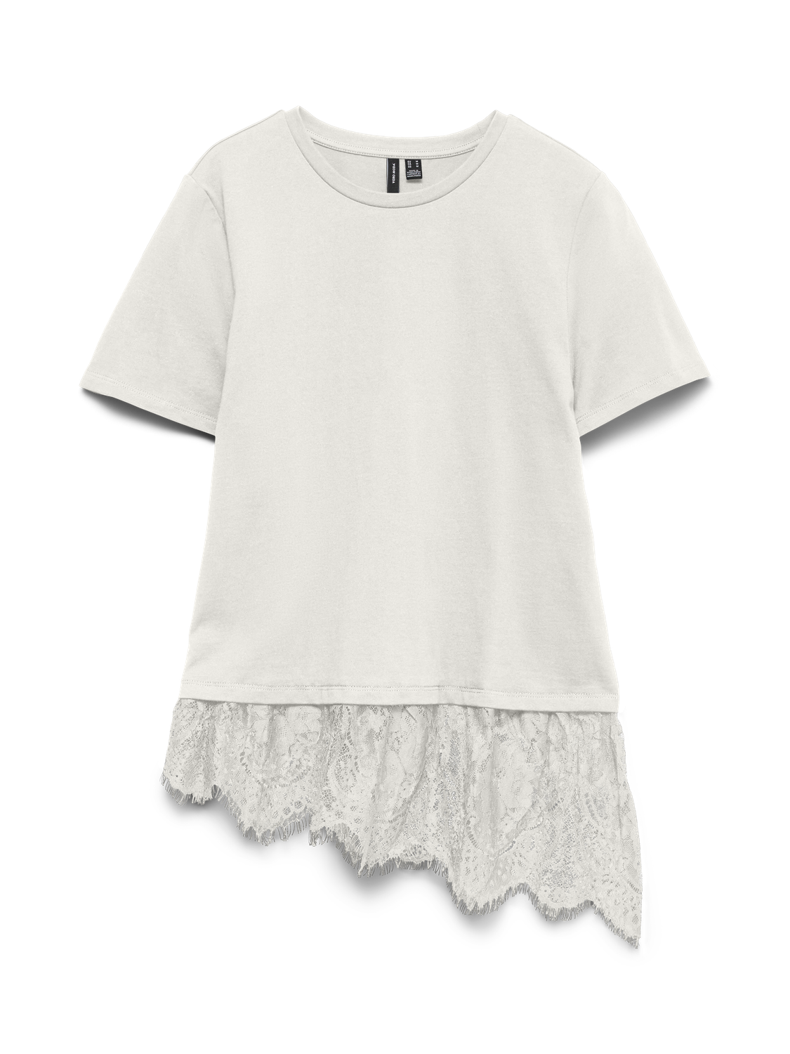 VERO MODA BRIT SS O-NECK LACE T-SHIRT