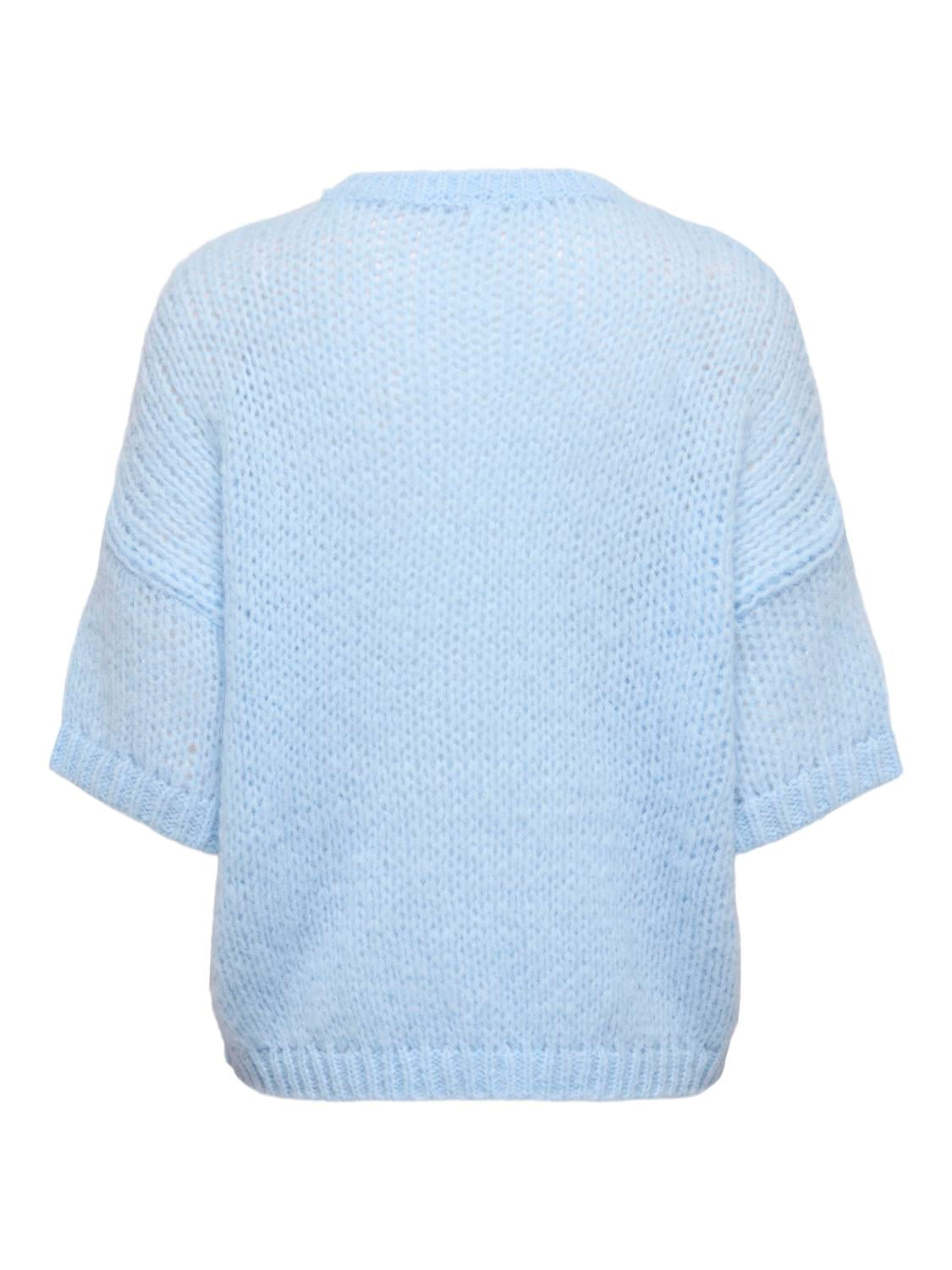 ONLY NORDIC SS LOOSE O-NECK  KNT