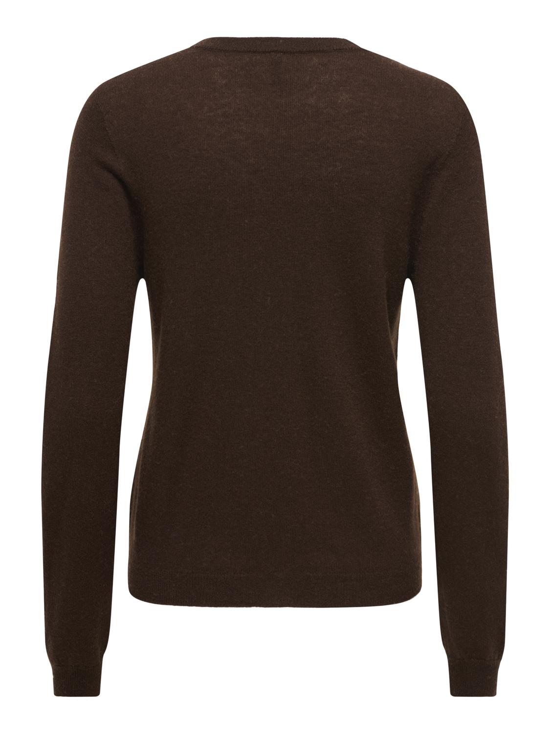 ONLY HOPE LS WOOL O-NECK KNT