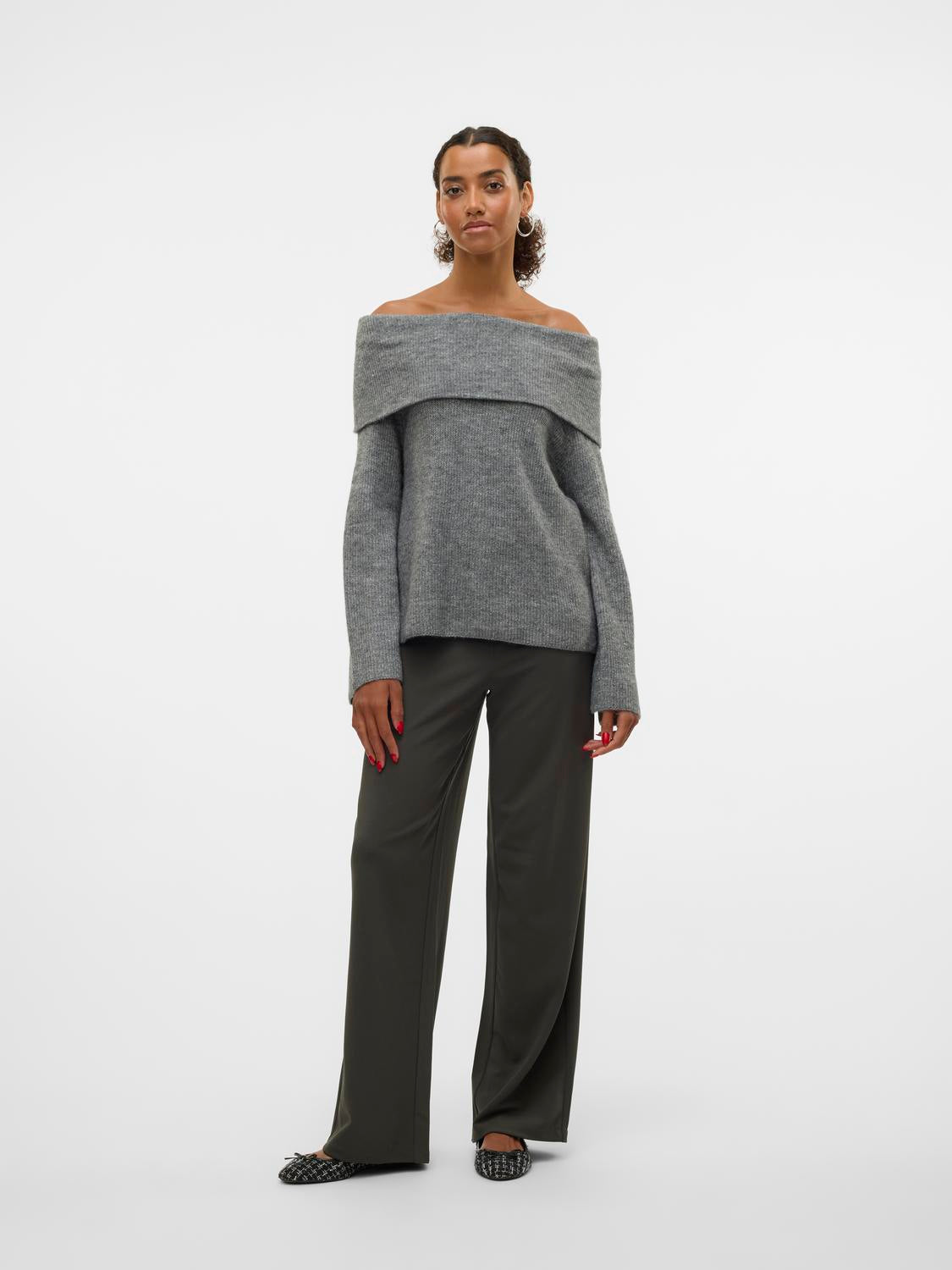 VERO MODA BERLIN ZAMIRA MW WIDE PANT