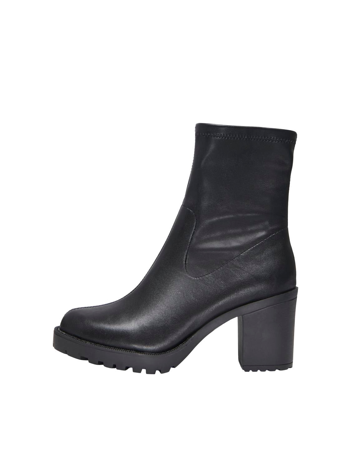 ONLY SHOES BARBARA-24 PU SOCK HEELED BOOT