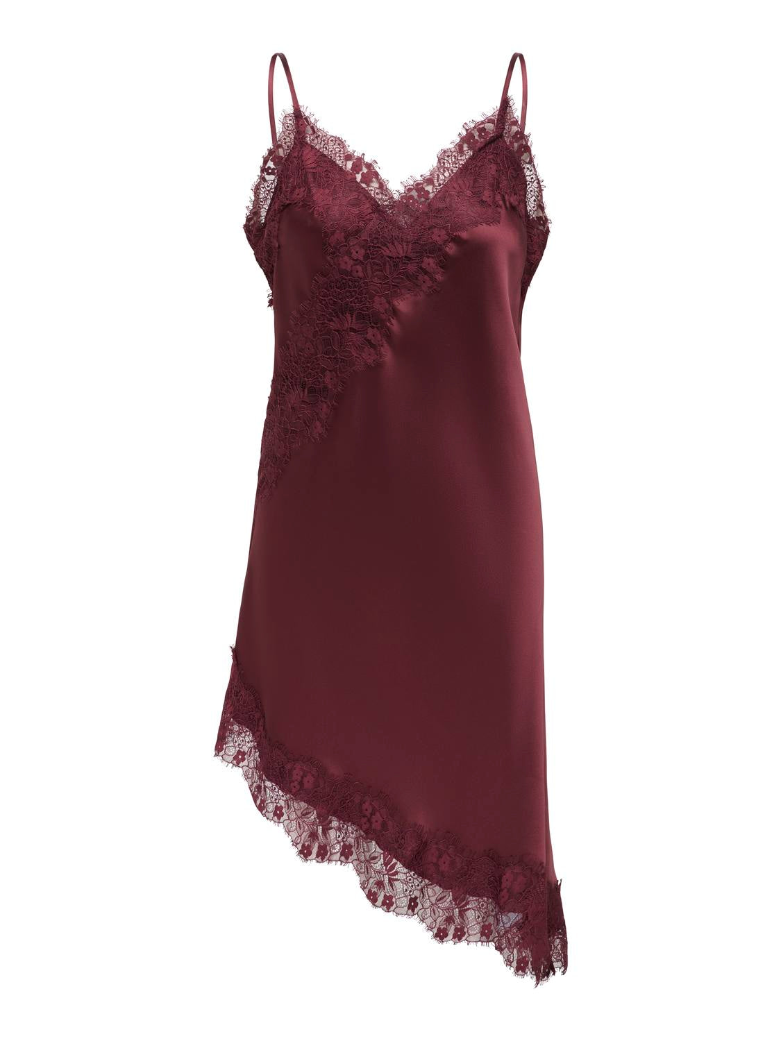 ONLY INDONA STRAP SATIN LACE DRESS WVN