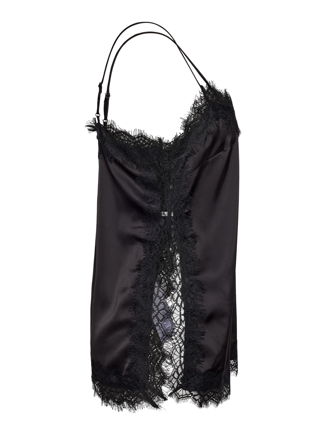 NOISY MAY LOUISE SL STRAP LACE TOP WVN