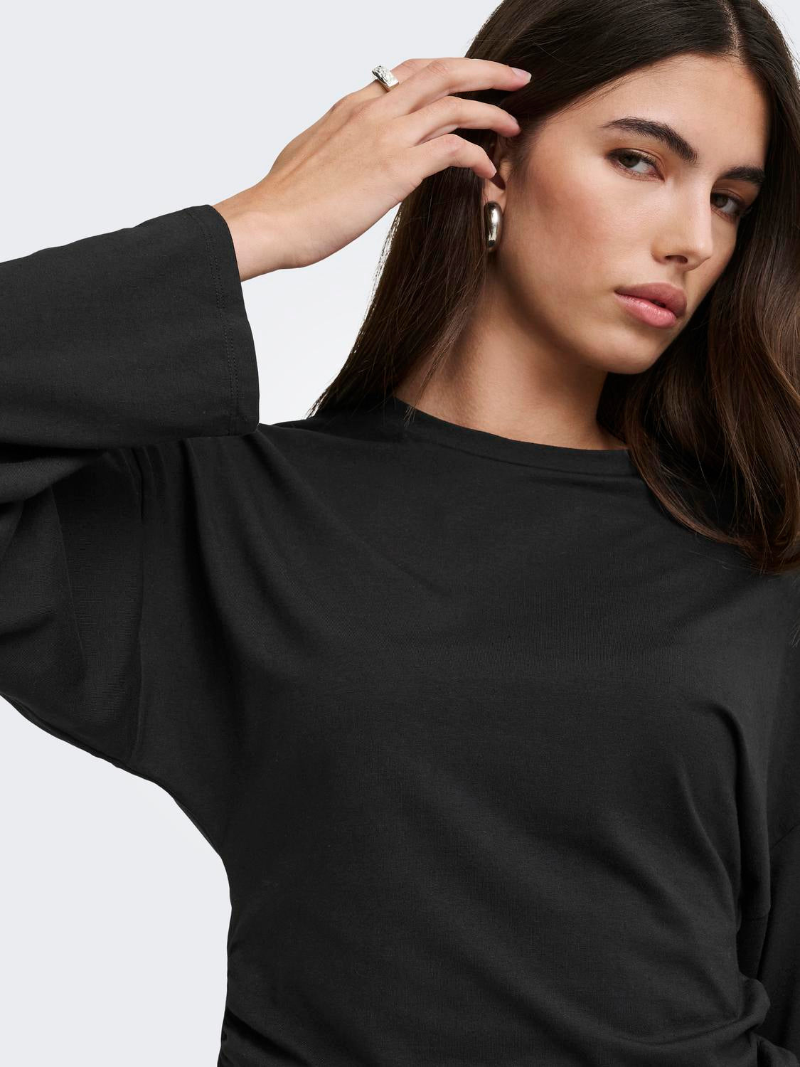 ONLY MIST LS O-NECK TOP JRS