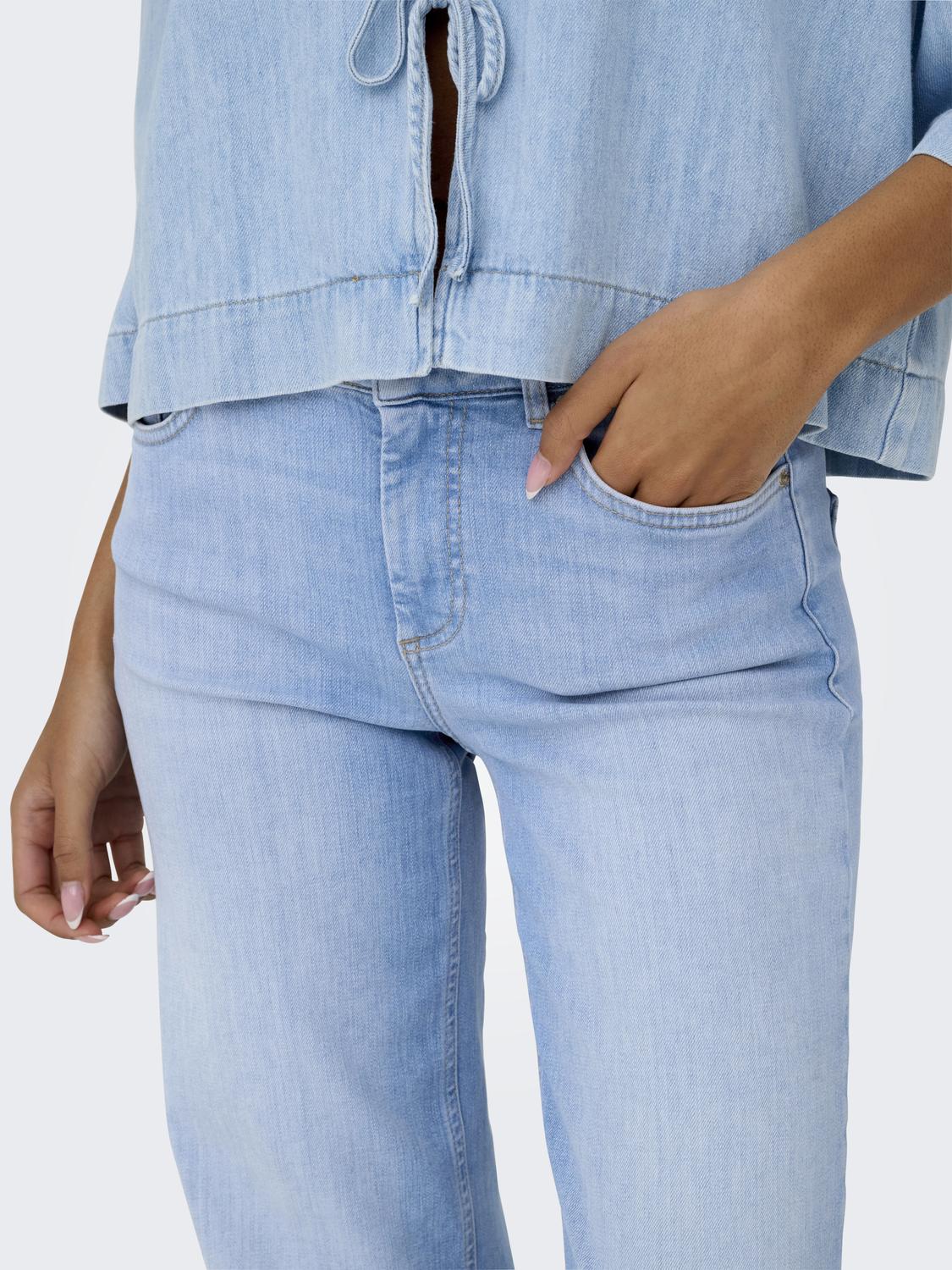 ONLY BLUSH MID STRAIGHT DNM
