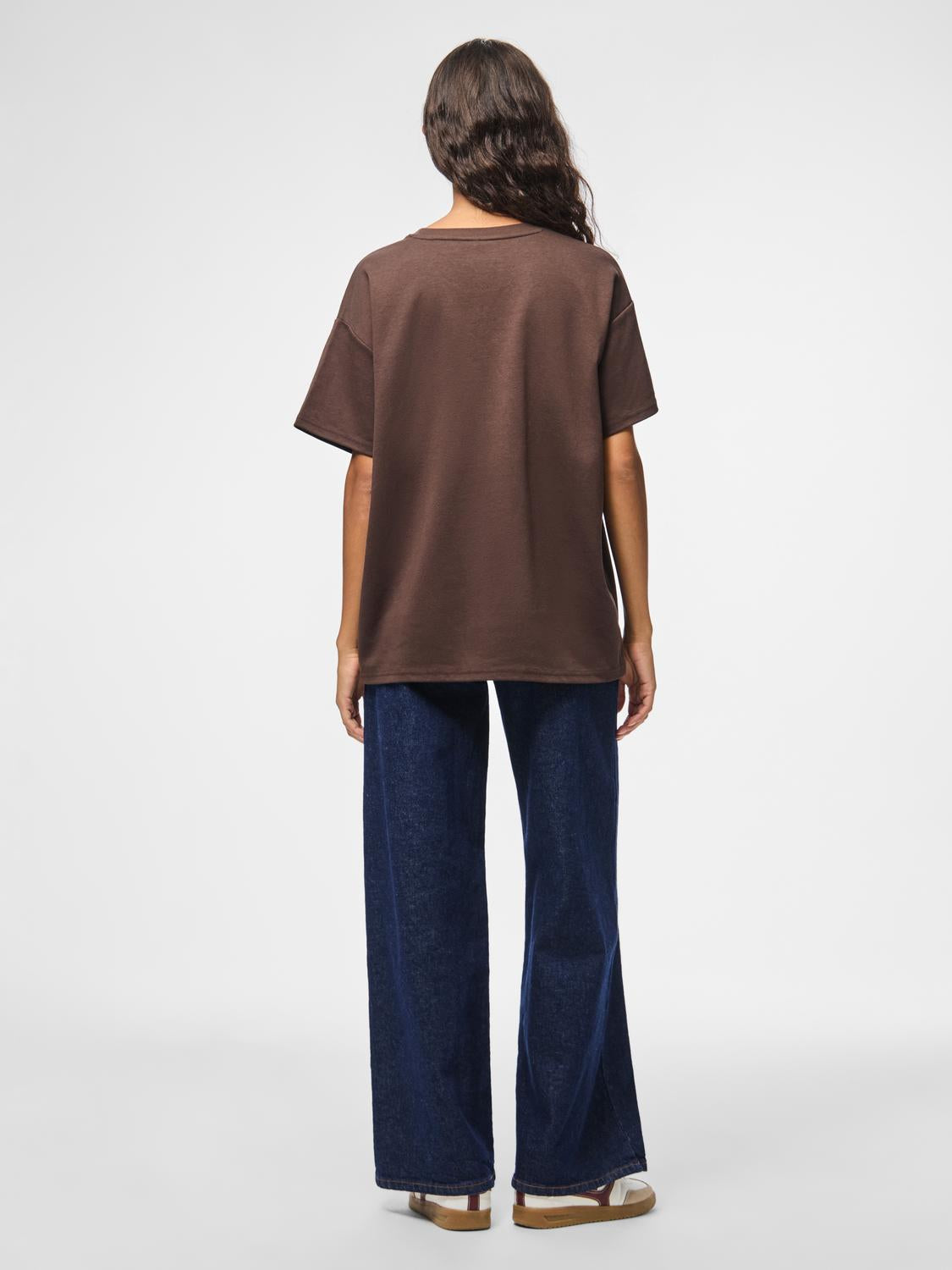 PIECES SKYLAR SS OVERSIZED TEE