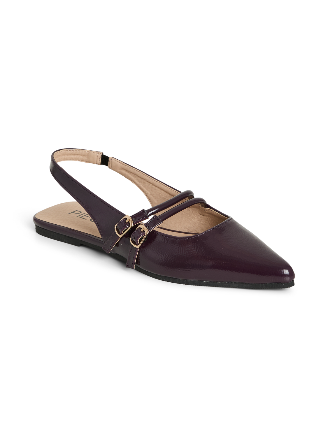 PIECES KATHERINE PATENT SLINGBACK