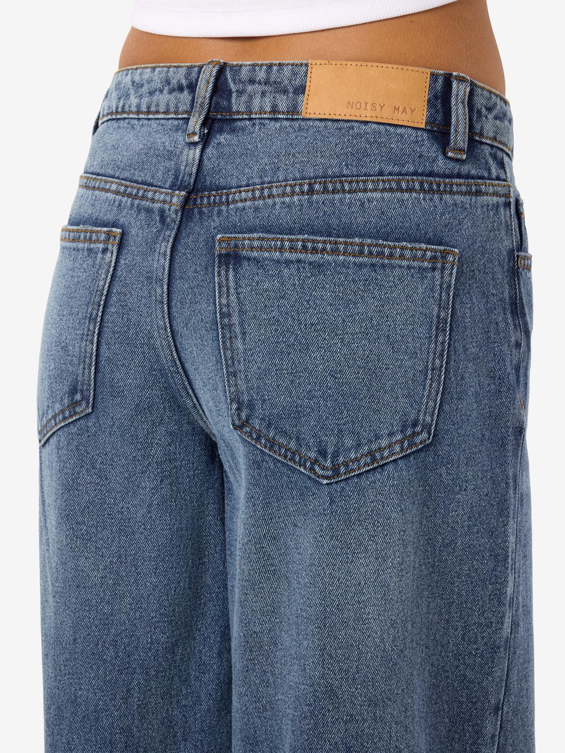 NOISY MAY KETTIE MW WIDE JEANS
