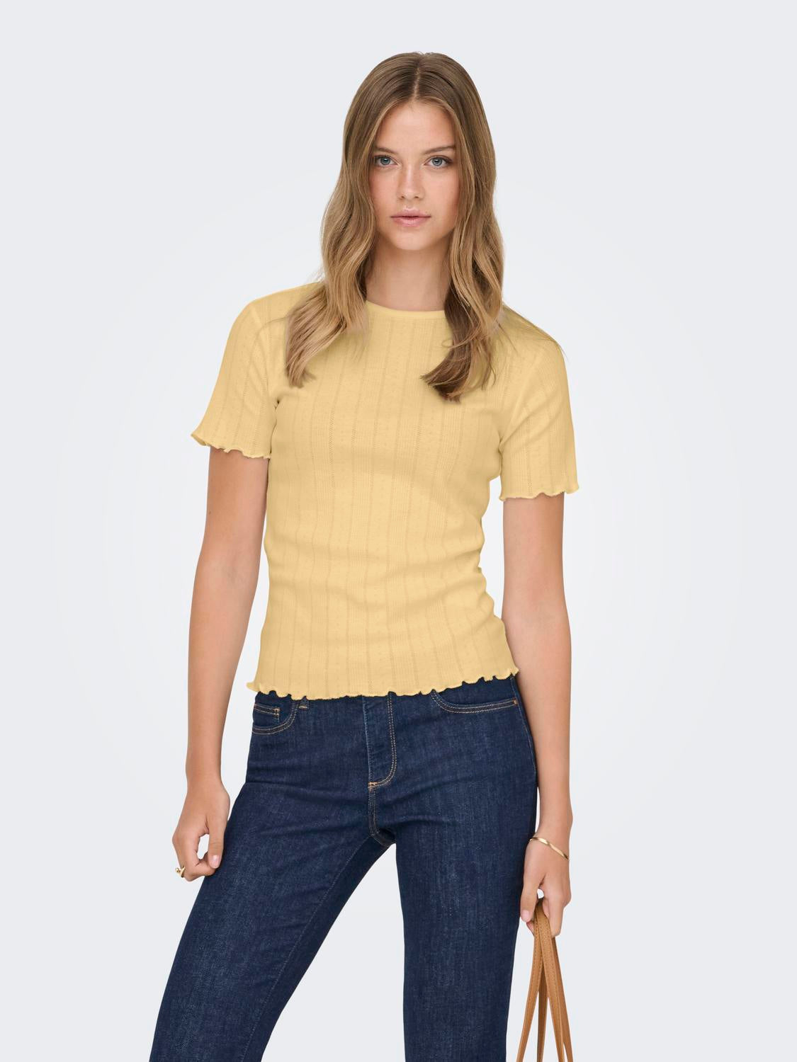 ONLY TENNA O-NECK S/S TOP