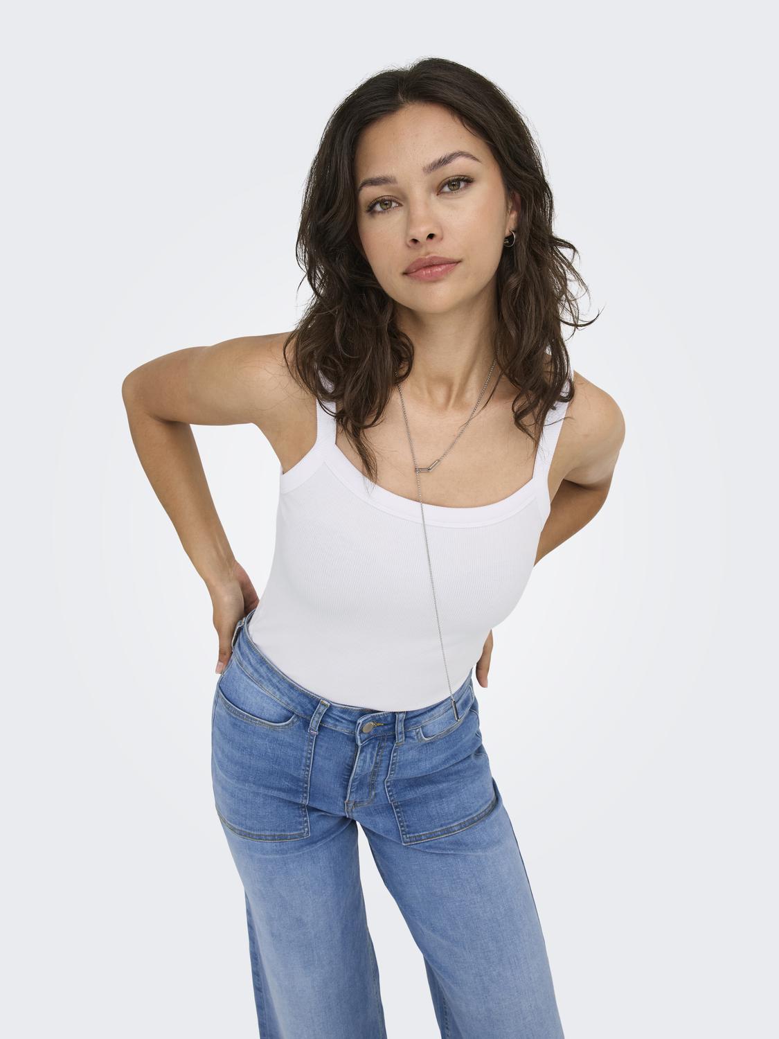 ONLY VIRA S/L RIB TOP